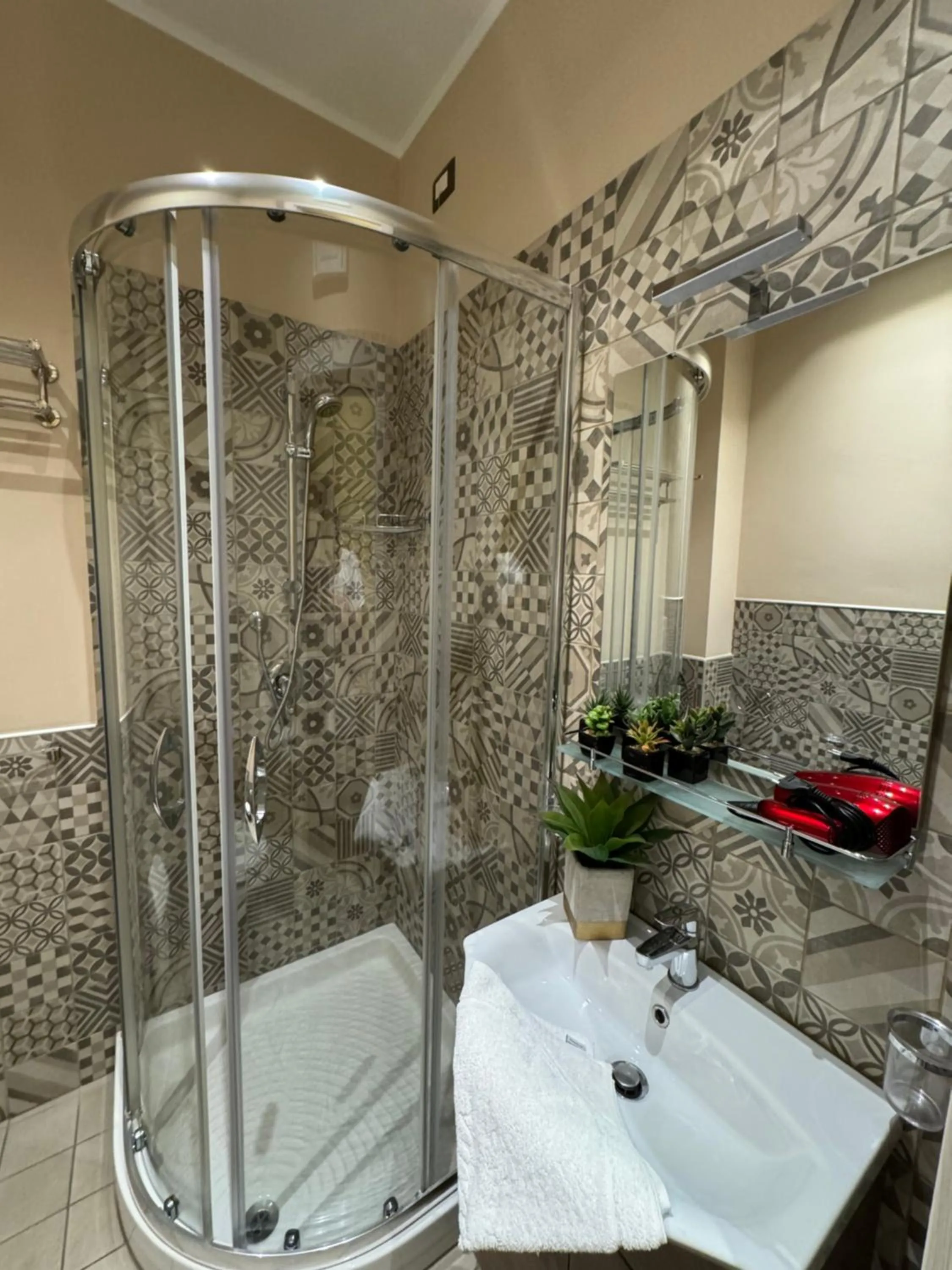 Shower in B&B Fiorentino
