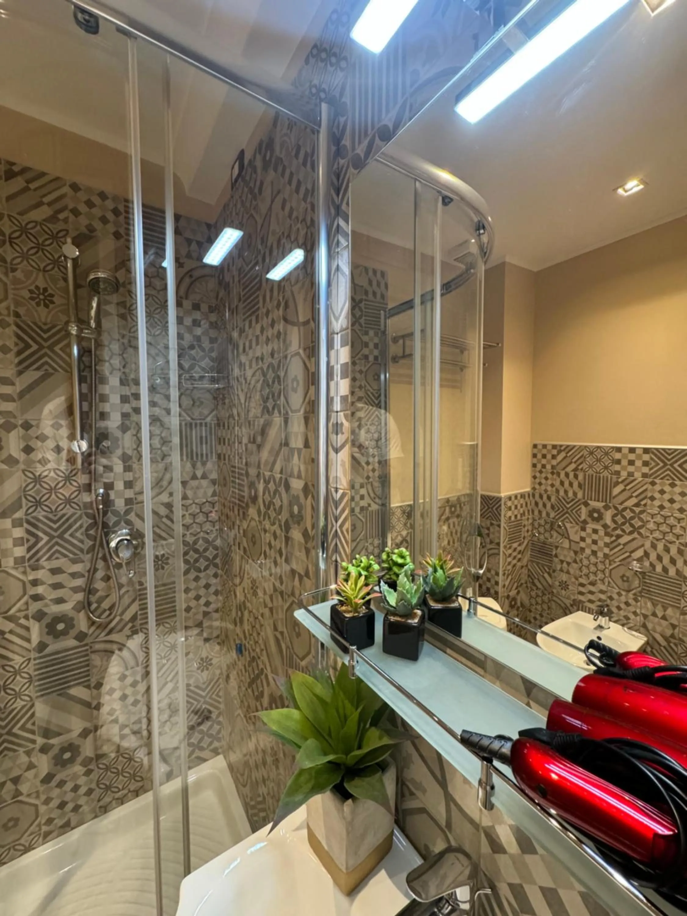 Shower in B&B Fiorentino