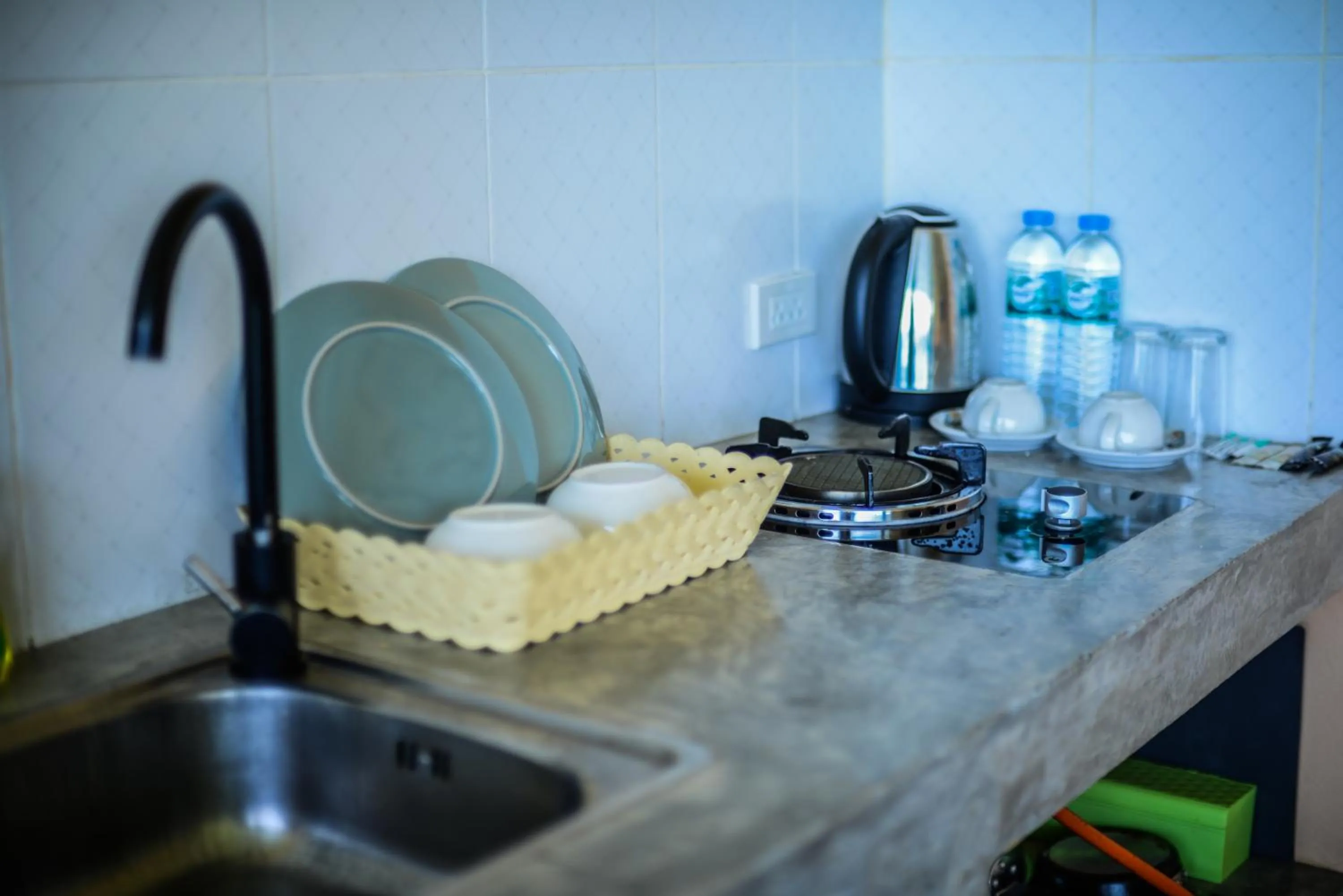 Kitchen or kitchenette in Sairee View Resort