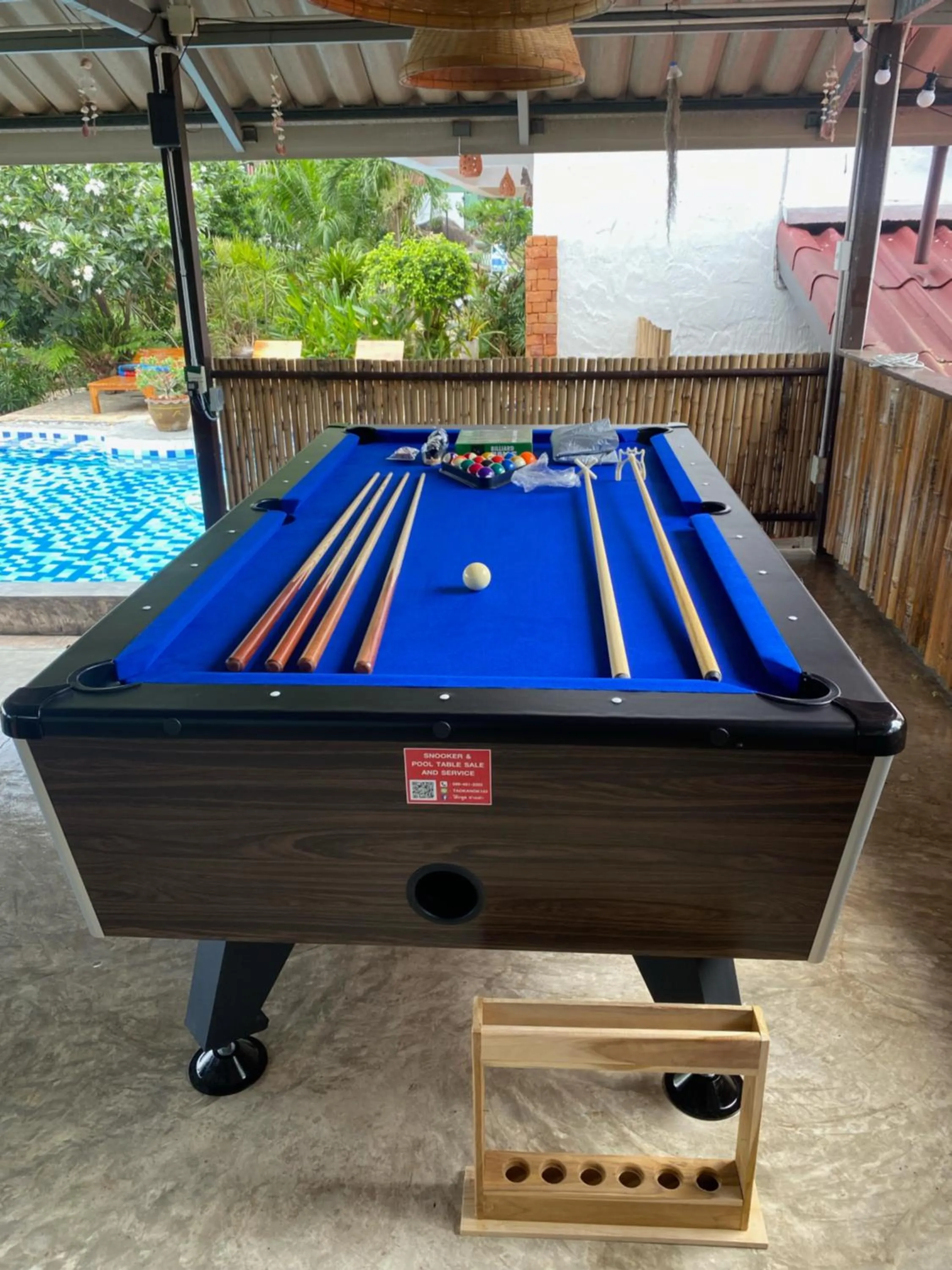 Billiard in Sairee View Resort