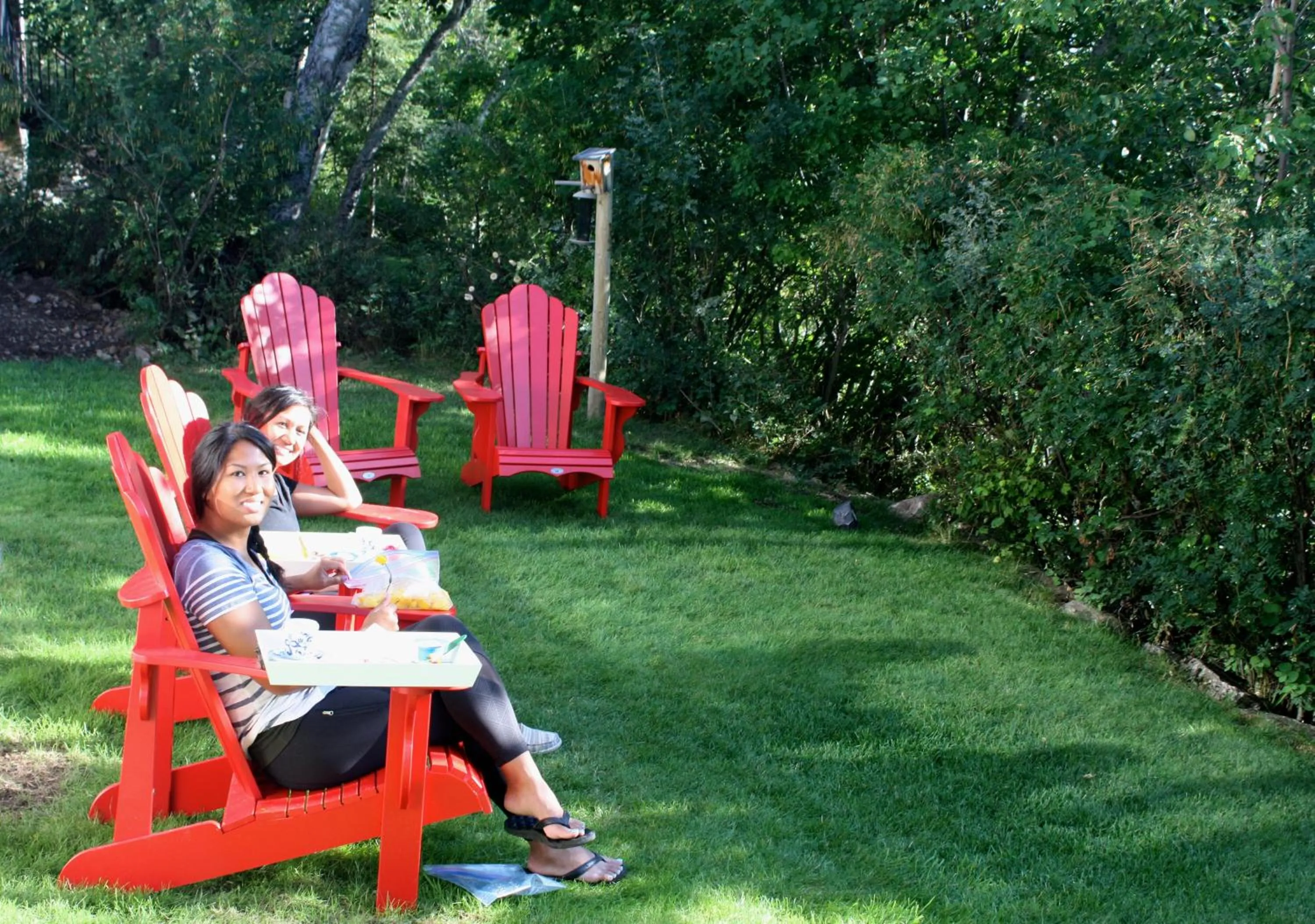 Patio in Northland Lodge