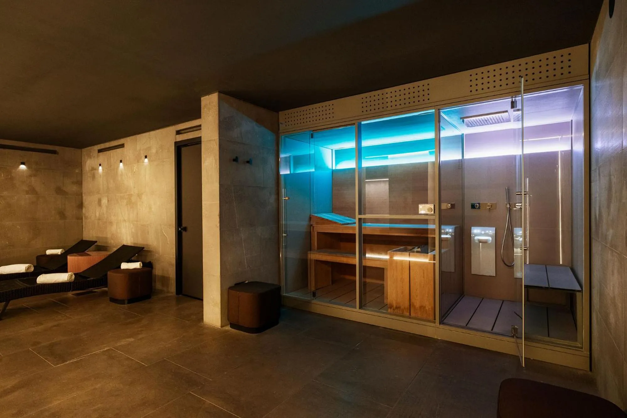 Sauna in Eurostars Matera La Suite