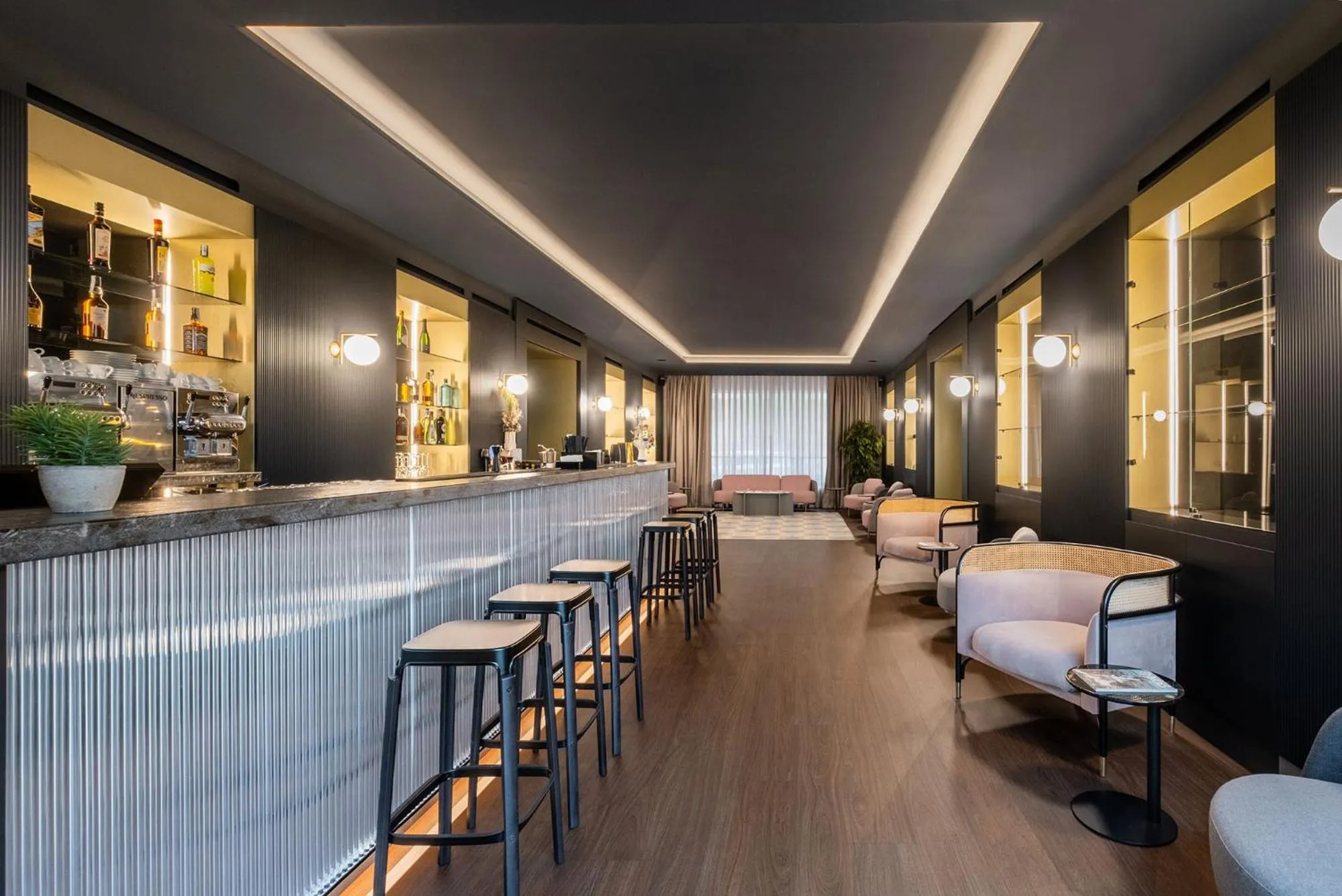Lounge or bar in Eurostars Matera La Suite