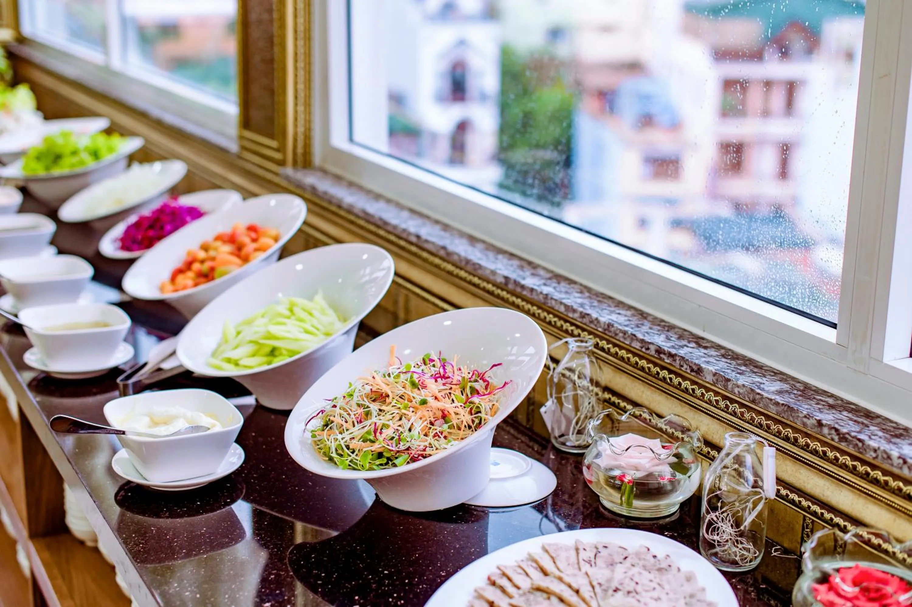 Breakfast in Queen T&T Dalat Hotel