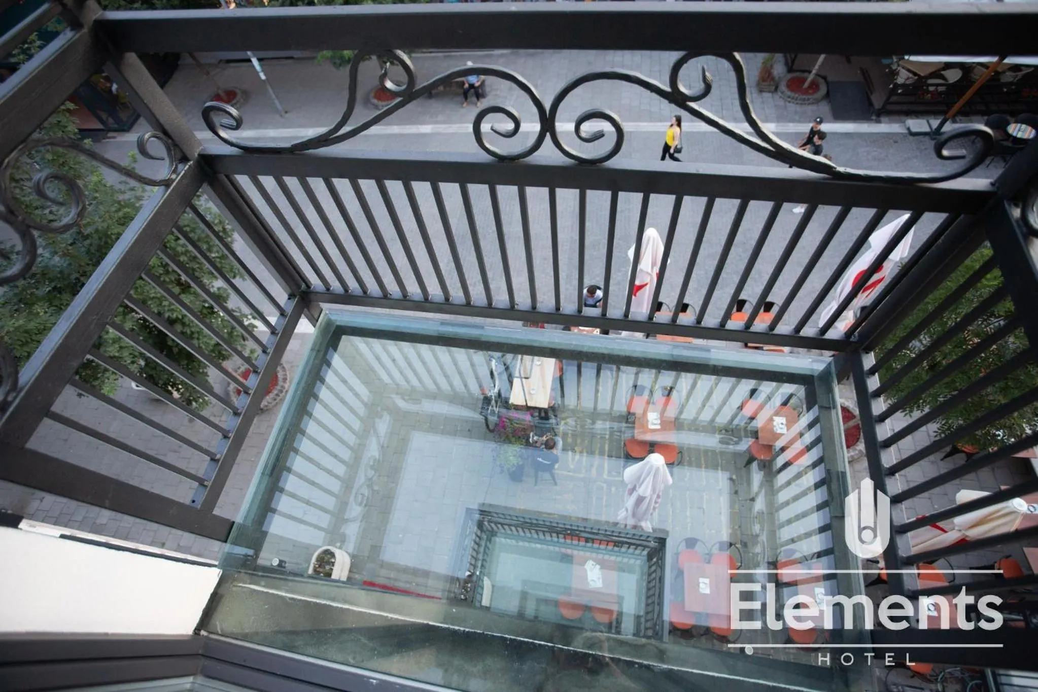 Balcony/Terrace in Hotel Elements