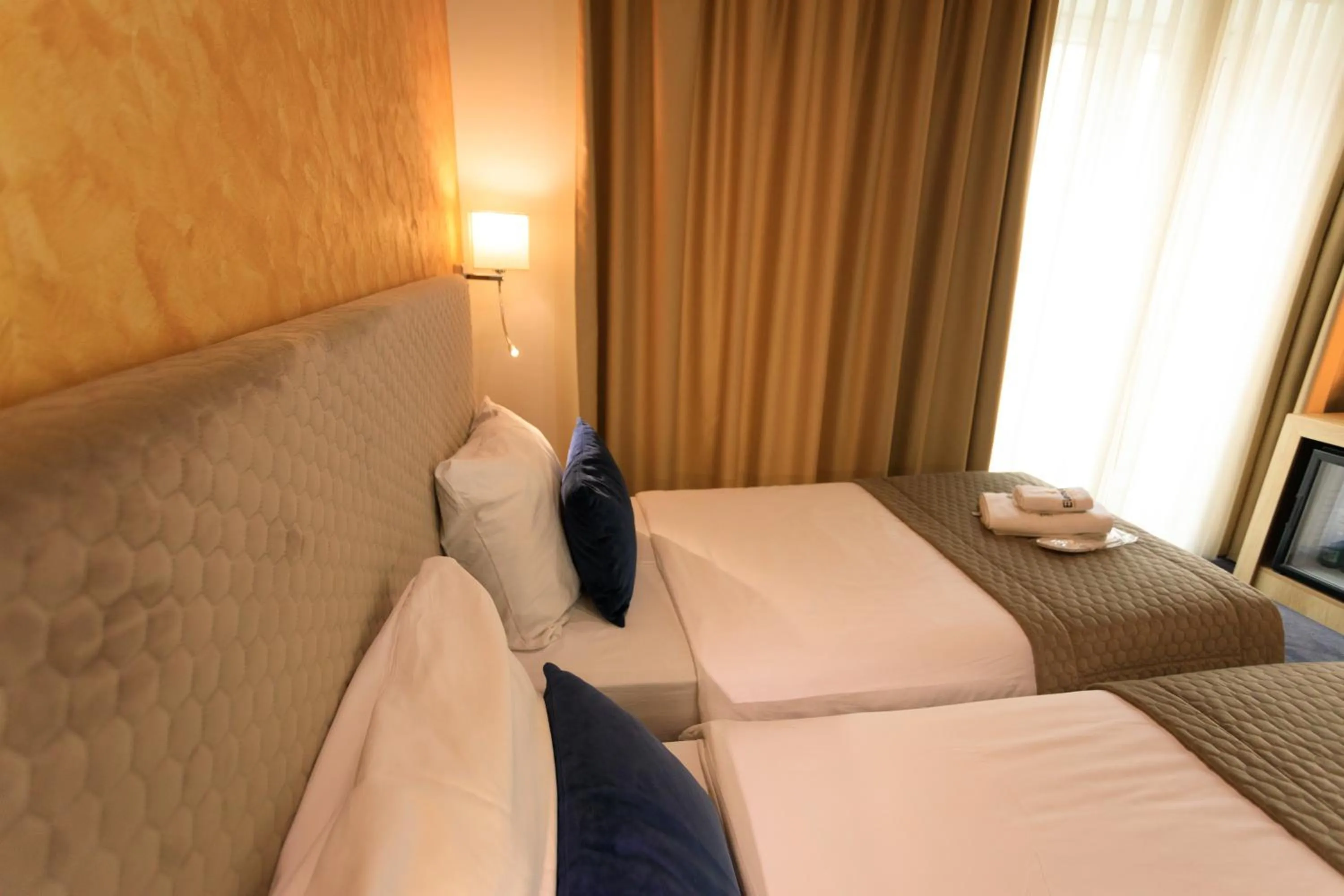 Bed in Hotel Elements