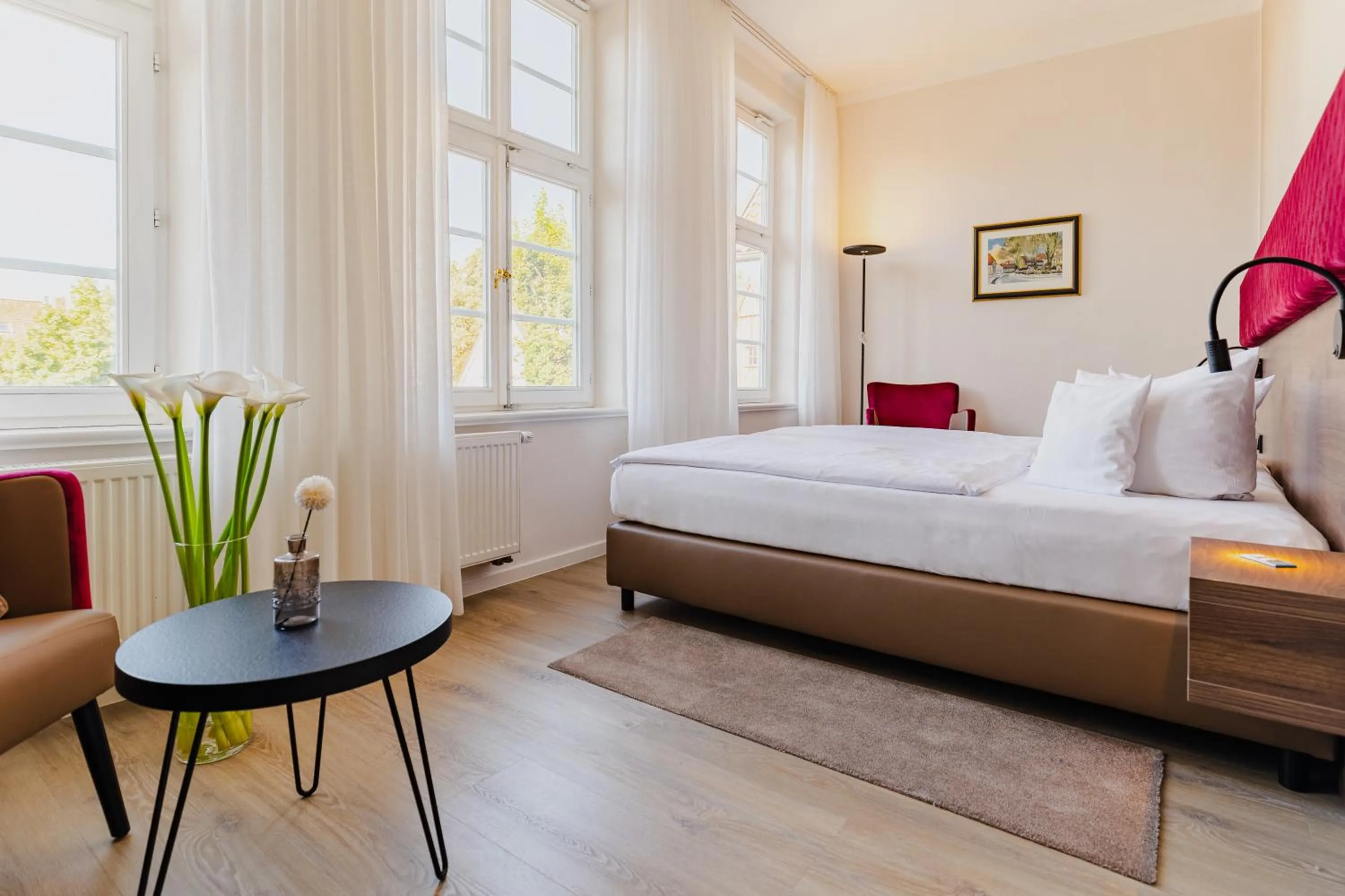 Bed in Hotel zur Fürstabtei