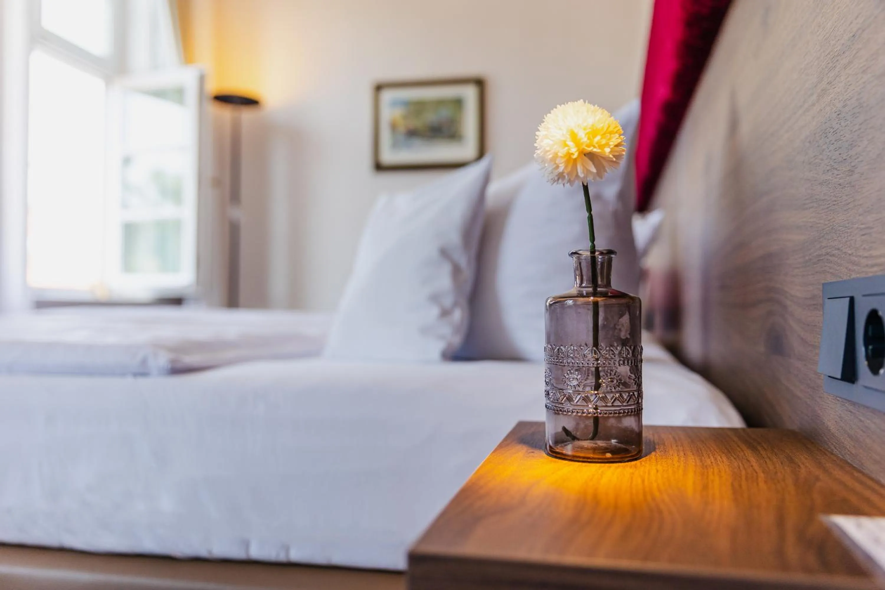 Bed in Hotel zur Fürstabtei