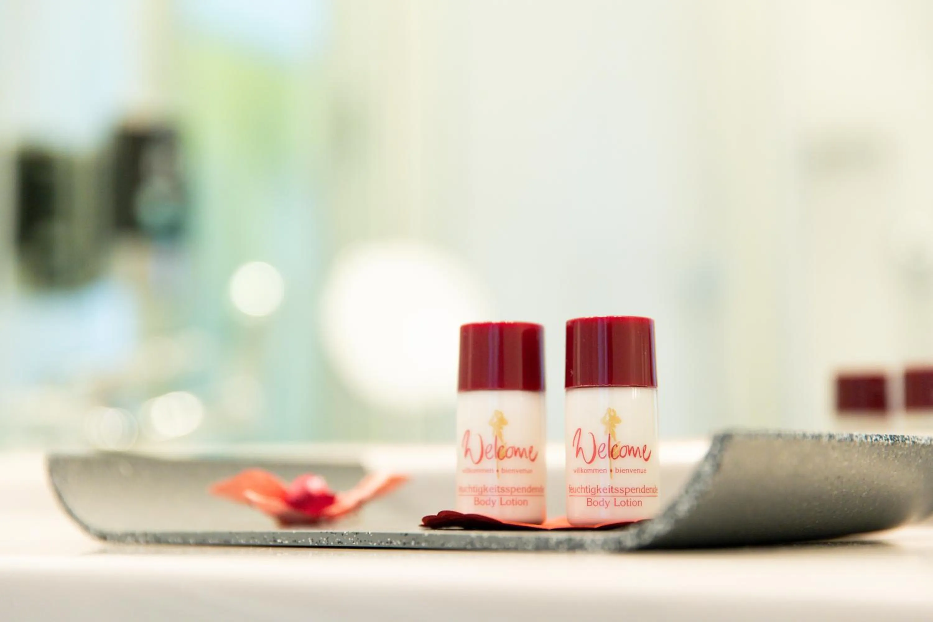 Bathroom in Hotel zur Fürstabtei