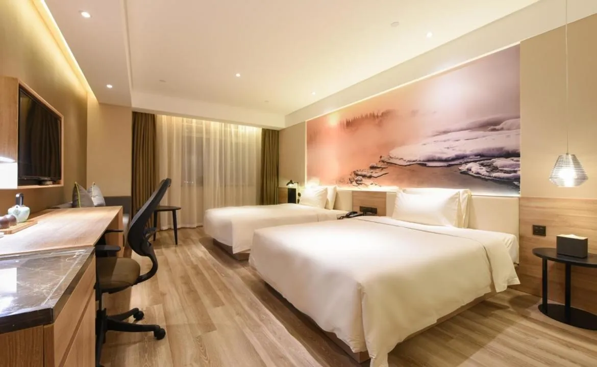 Bed in Atour Hotel High Tech Changchun