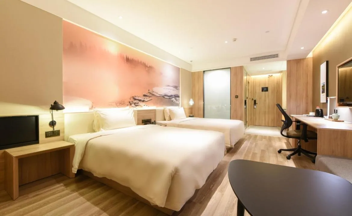 Bed in Atour Hotel High Tech Changchun