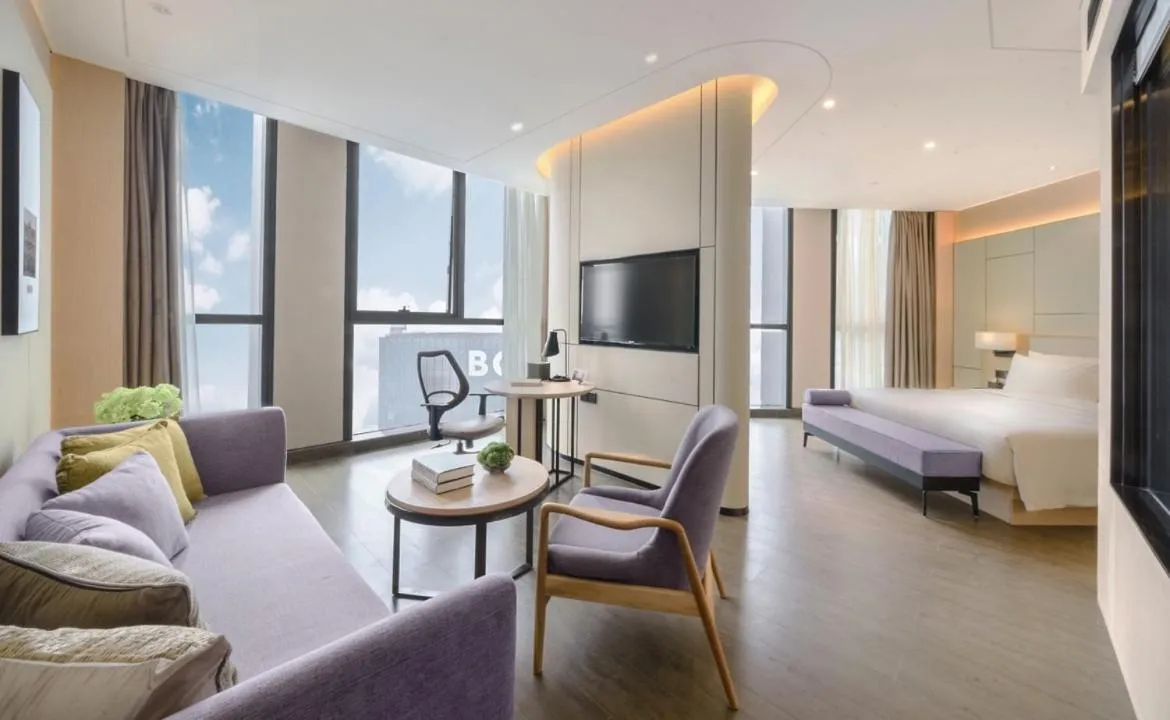 Bed in Atour Hotel Furong Middle Road Changsha