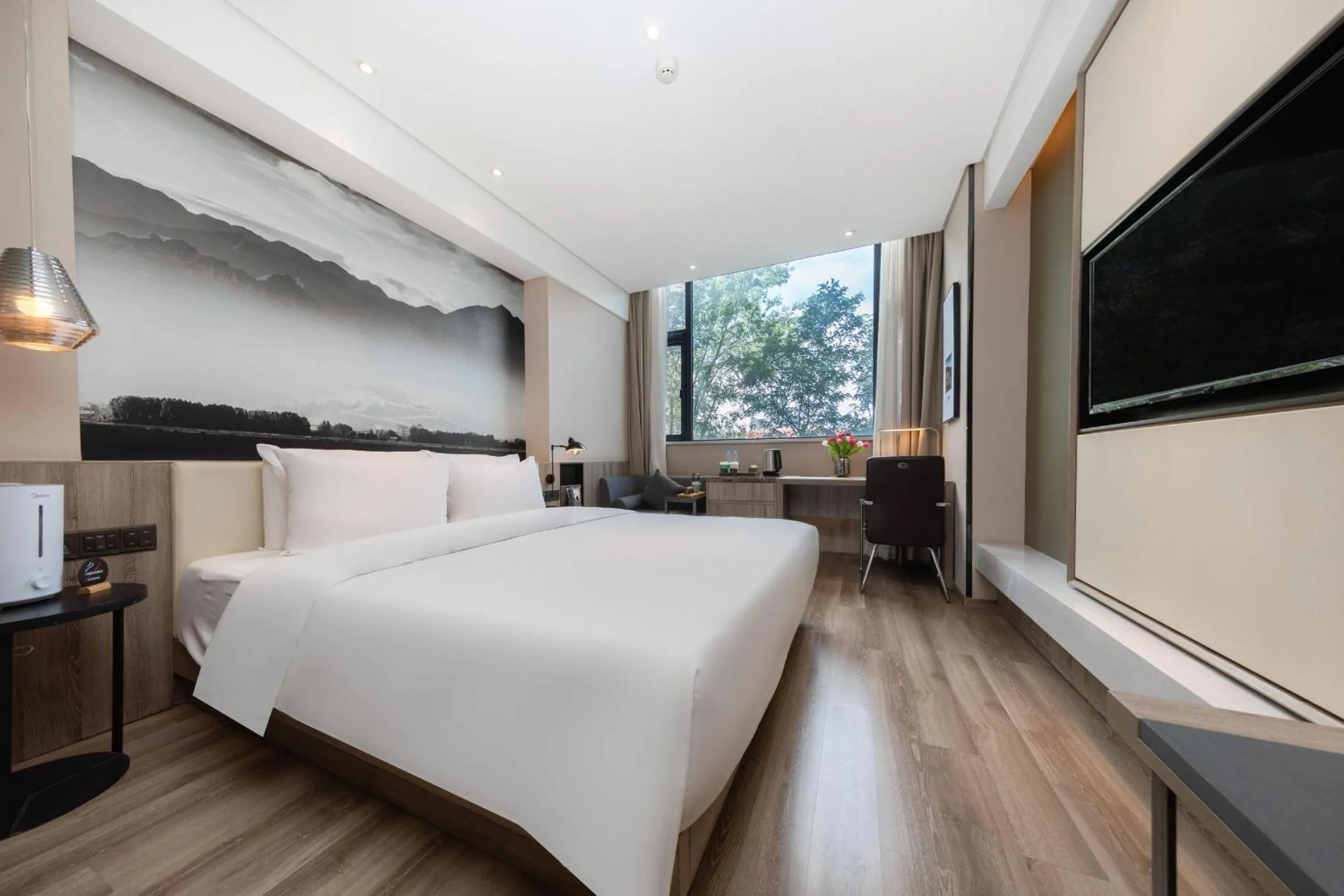 Bed in Atour Hotel Potala Palace Lhasa