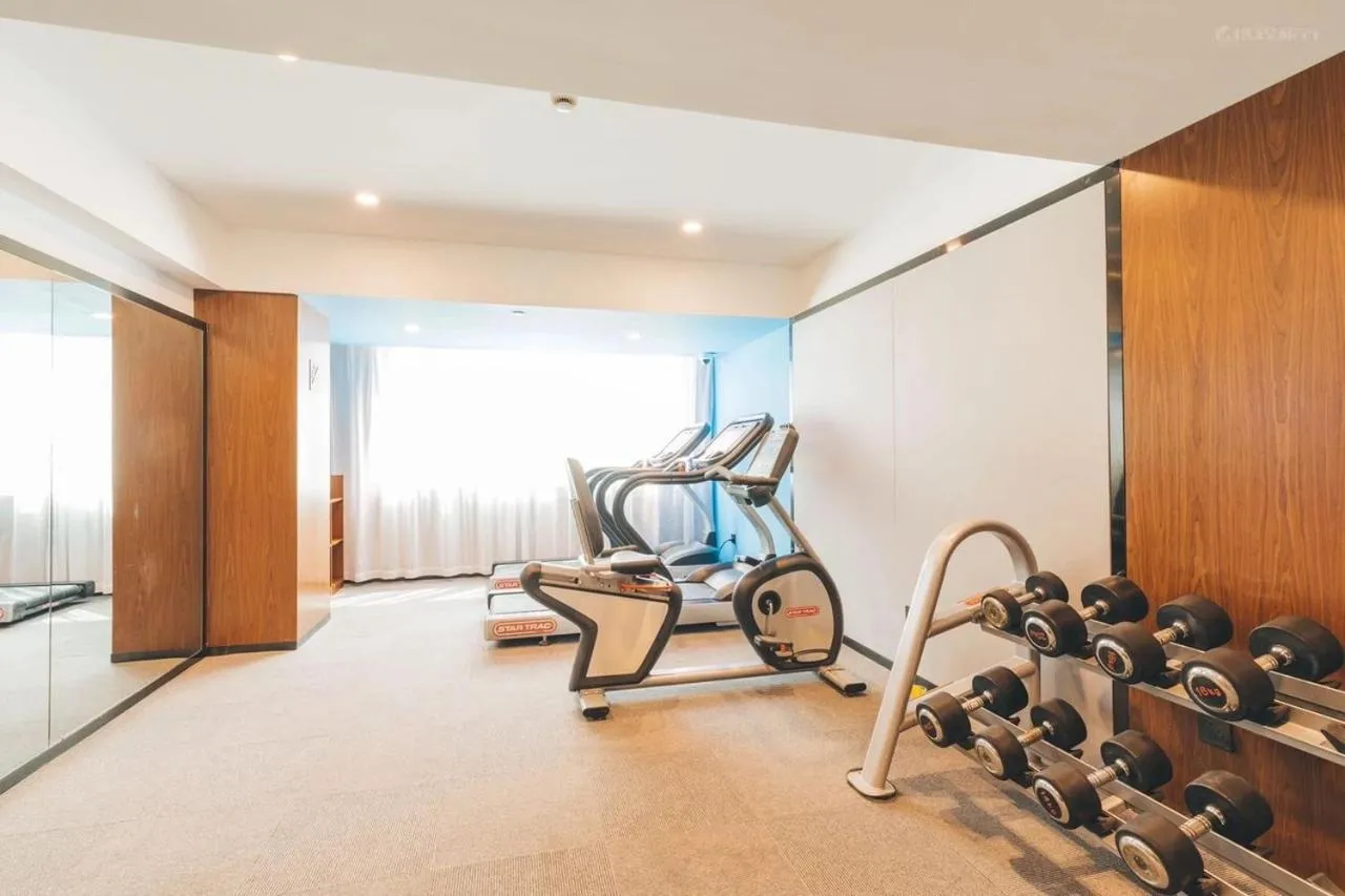 Fitness centre/facilities in Atour Hotel New International Expo Center Longyang Road Shanghai