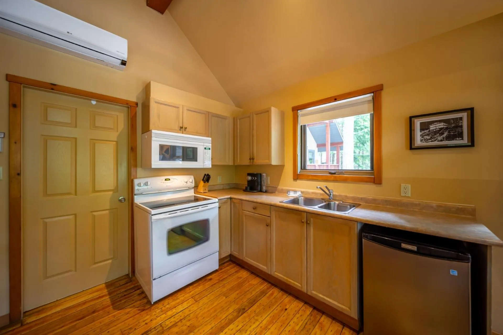 Kitchen or kitchenette in Halcyon Hot Springs Resort