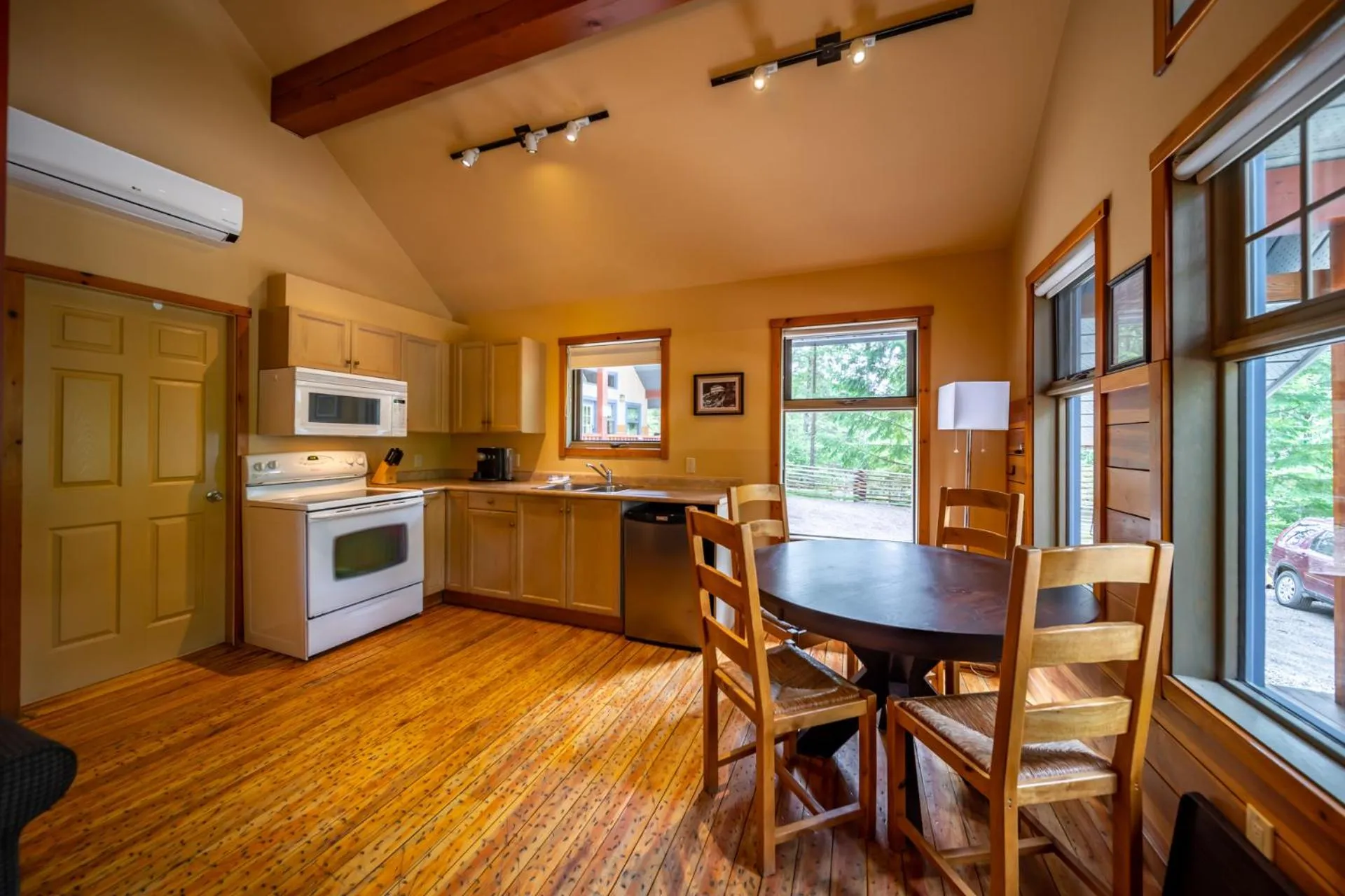 Kitchen or kitchenette in Halcyon Hot Springs Resort