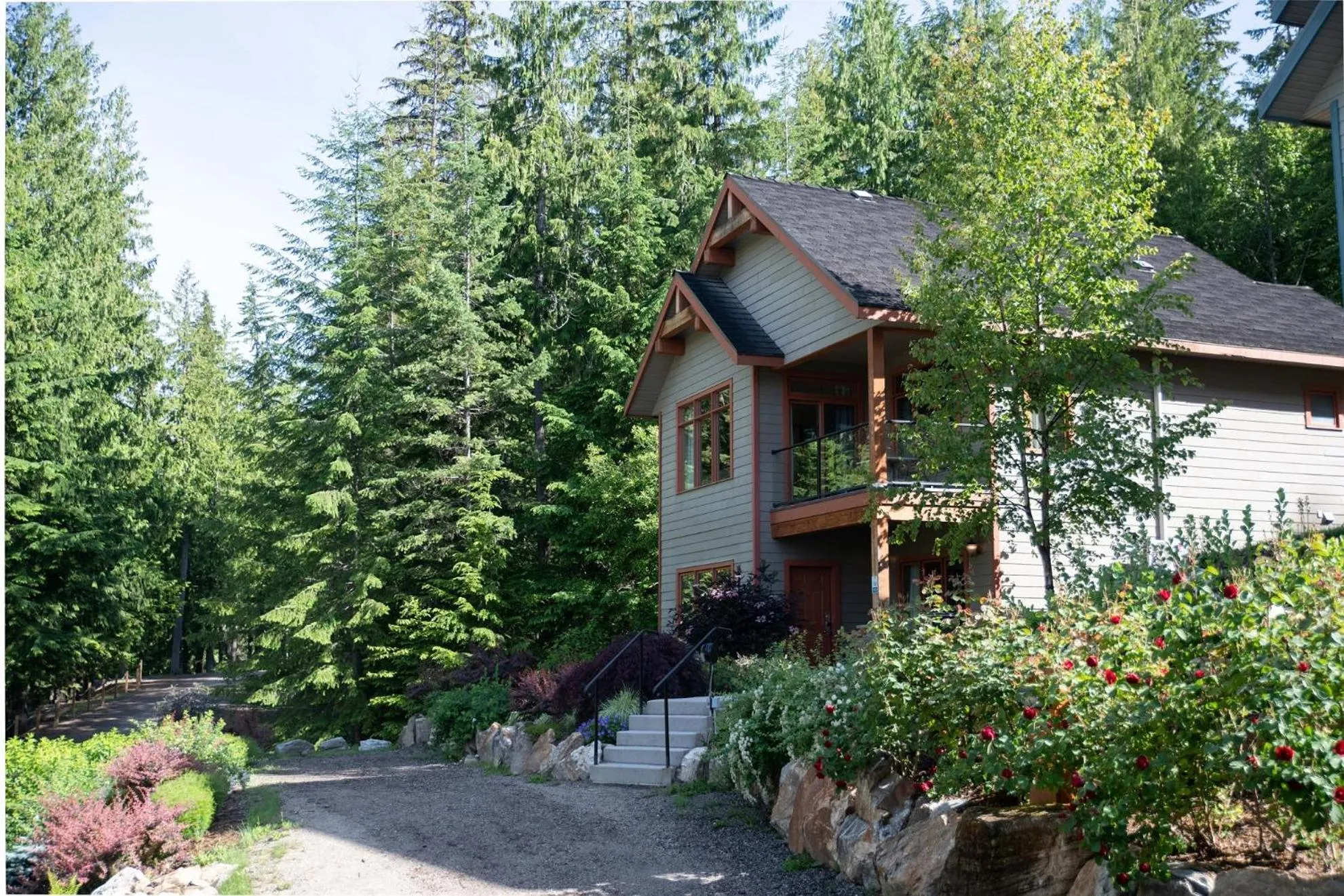 Natural landscape in Halcyon Hot Springs Resort