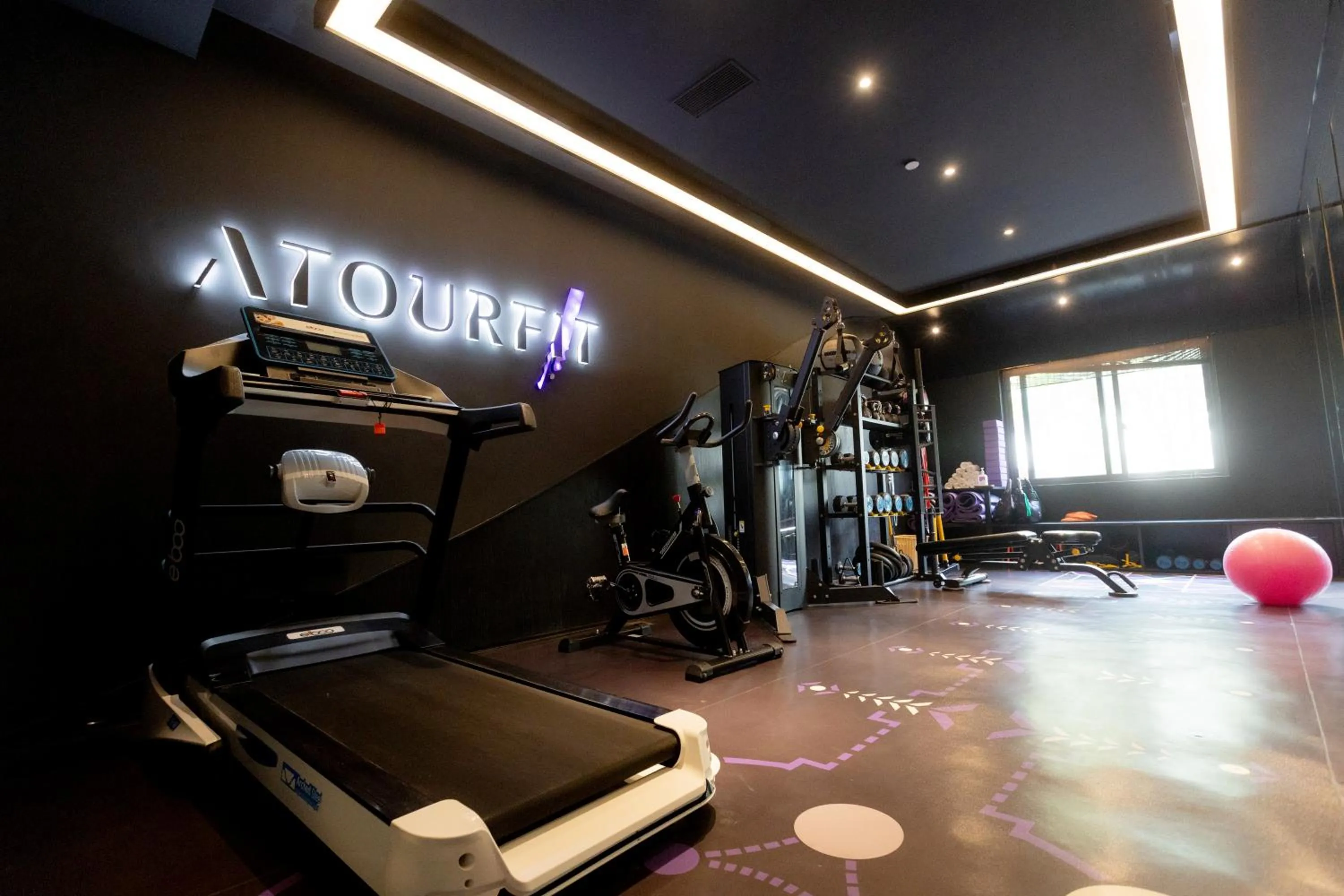 Fitness centre/facilities in Atour Hotel Hongqiao Hub National Exhibition Center Shanghai