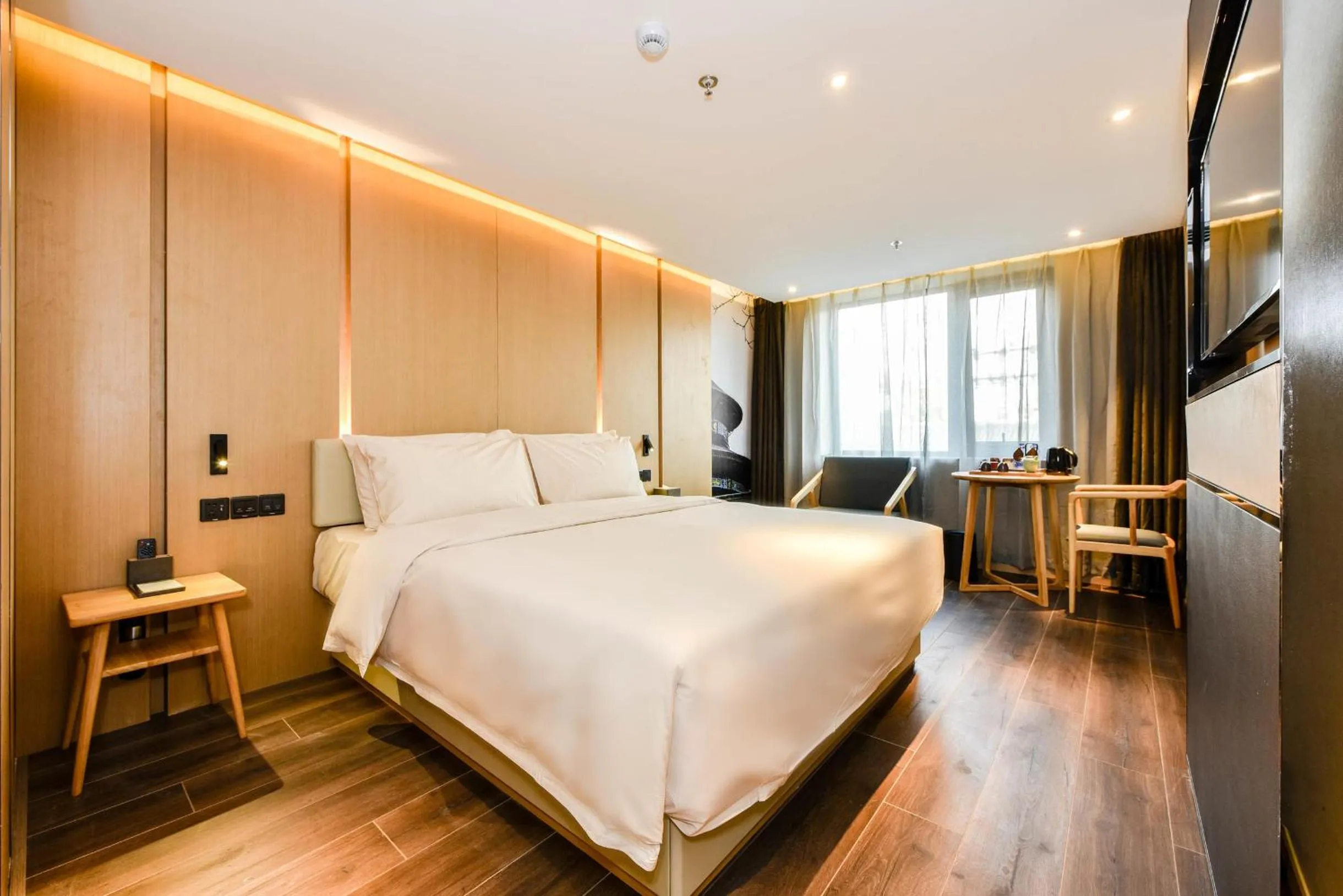 Bed in Atour Hotel South Luogu Lane Beijing