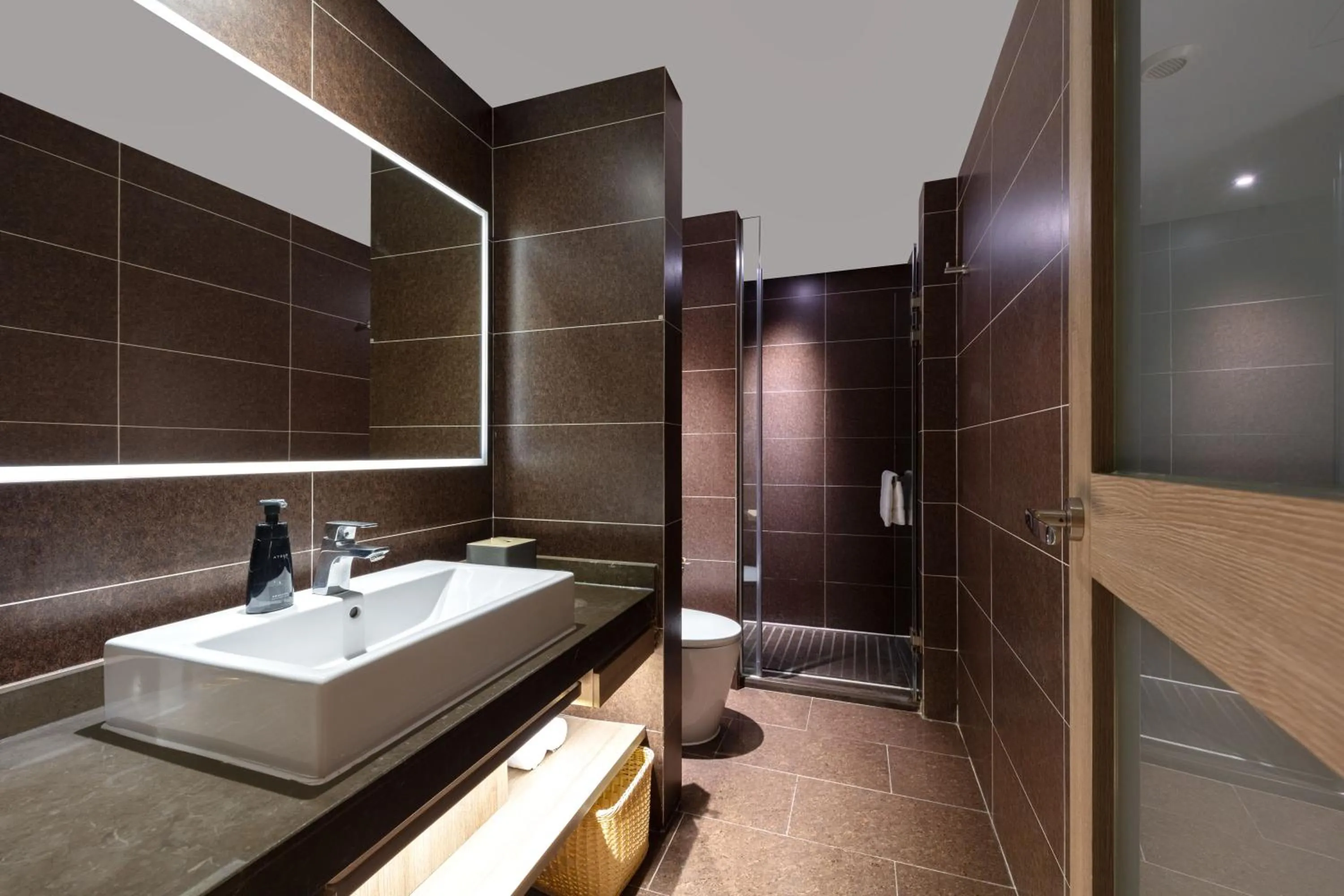 Bathroom in Atour Hotel Financial Street Beijing