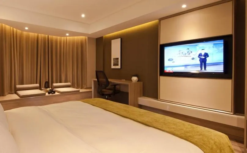 Bed in Atour Hotel Hailian Fuzhou