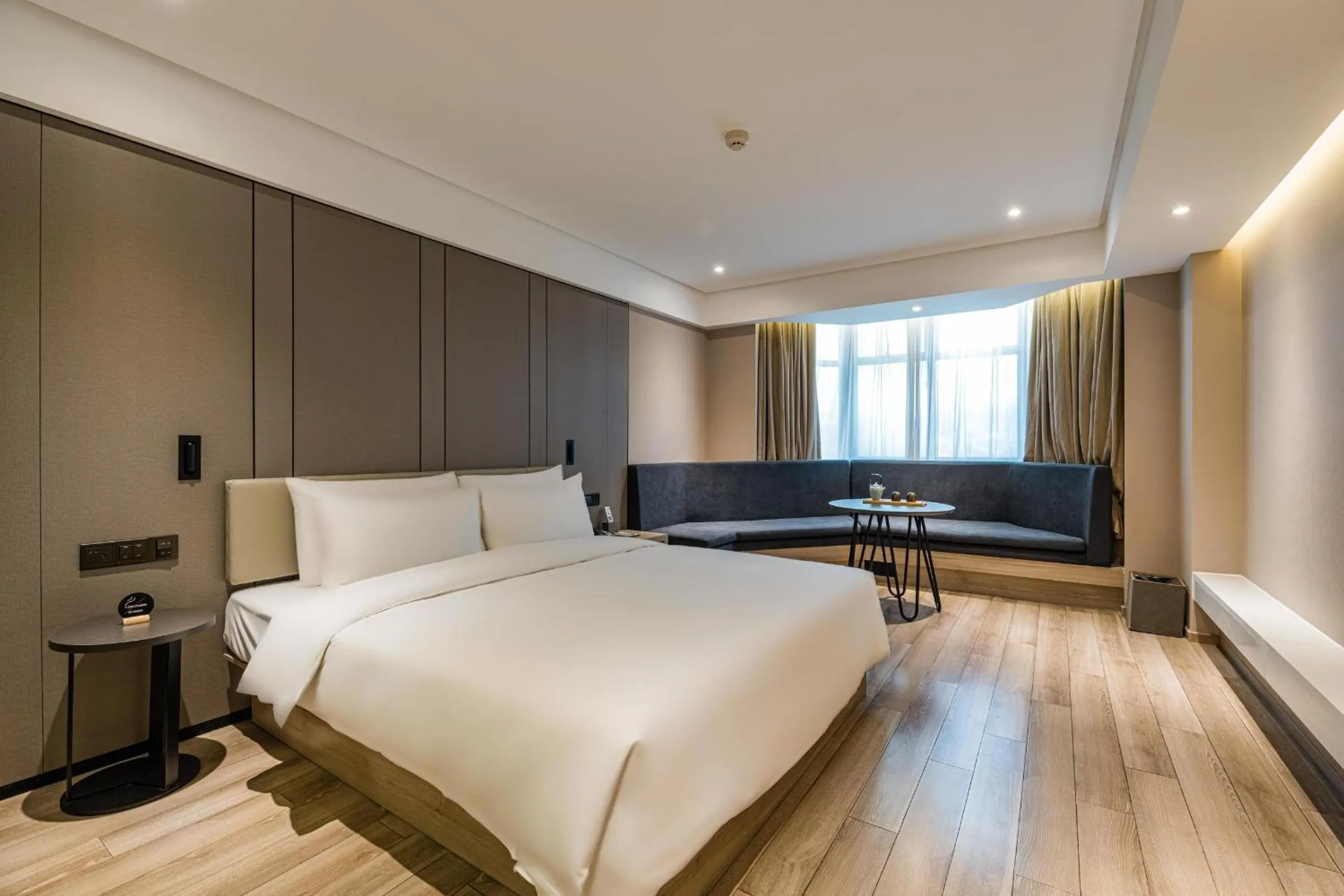 Bed in Atour Hotel Hailian Fuzhou