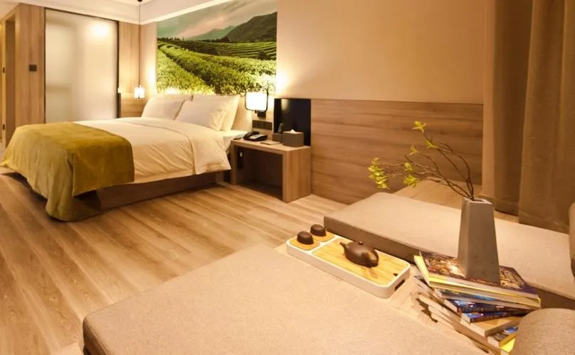 Bed in Atour Hotel Hailian Fuzhou