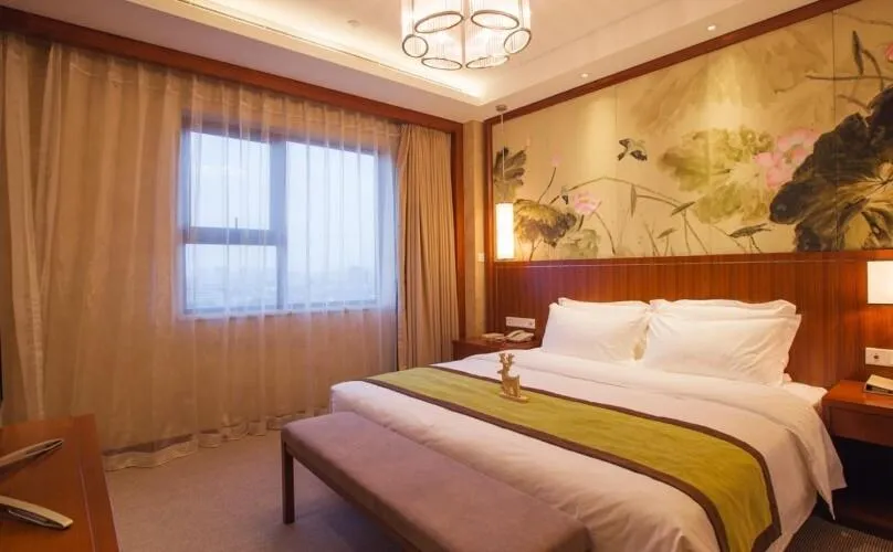 Bed in Atour Hotel Wangfujing Ave Xinjiekou Nanjing