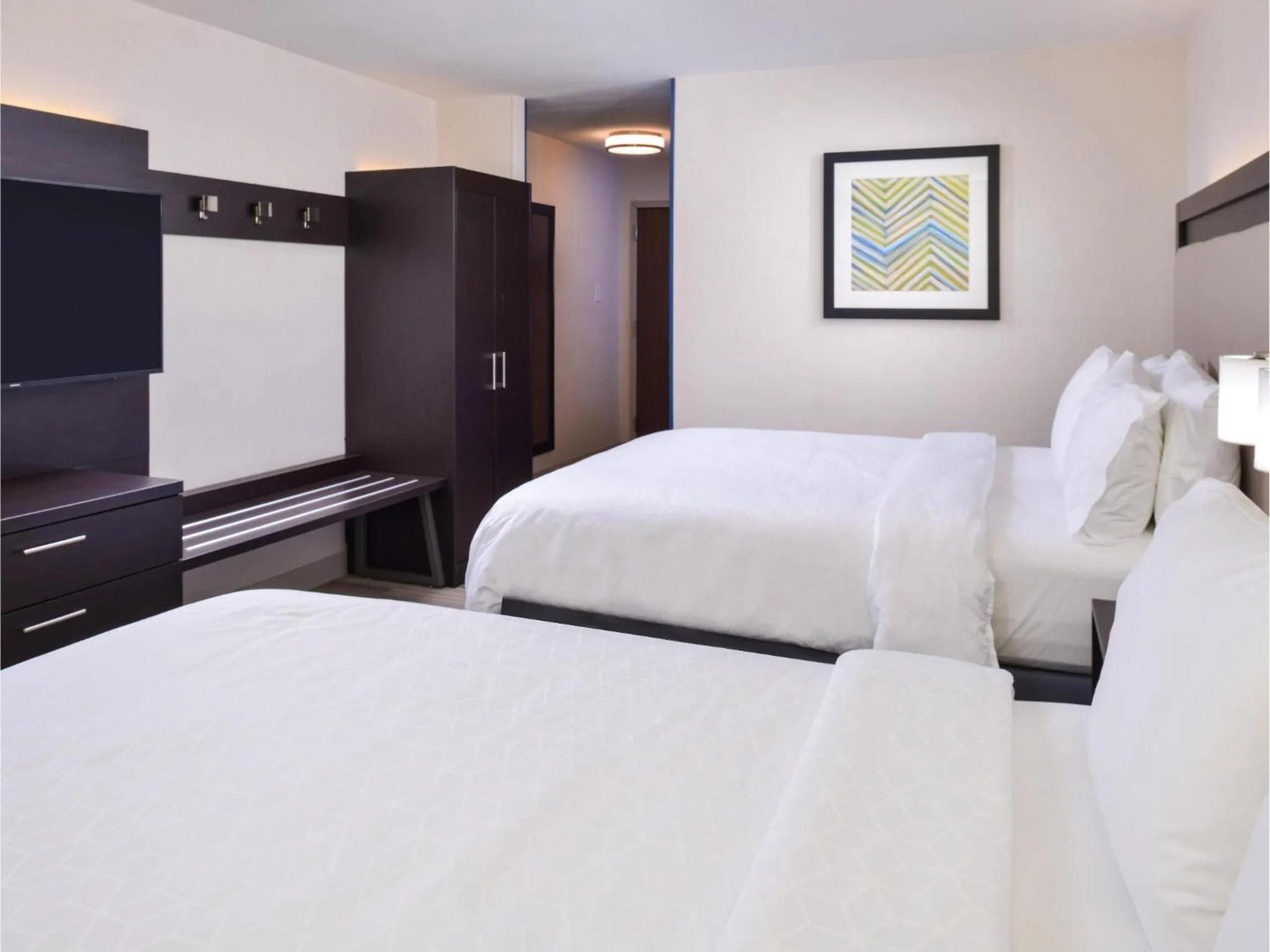 TV and multimedia, Bed in Holiday Inn Express & Suites - Shreveport - Downtown by IHG