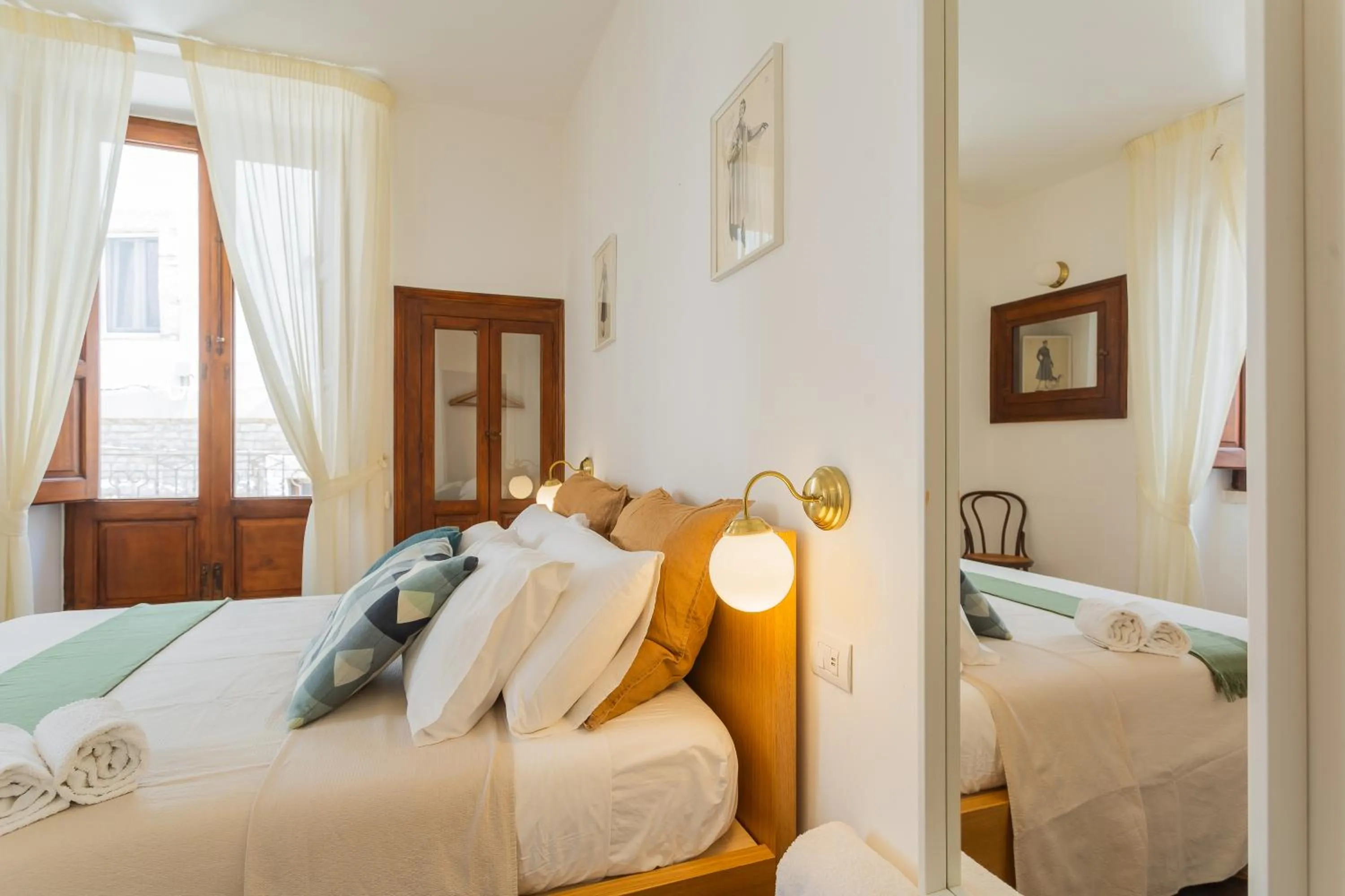 Bedroom, Bed in Santaló B&B