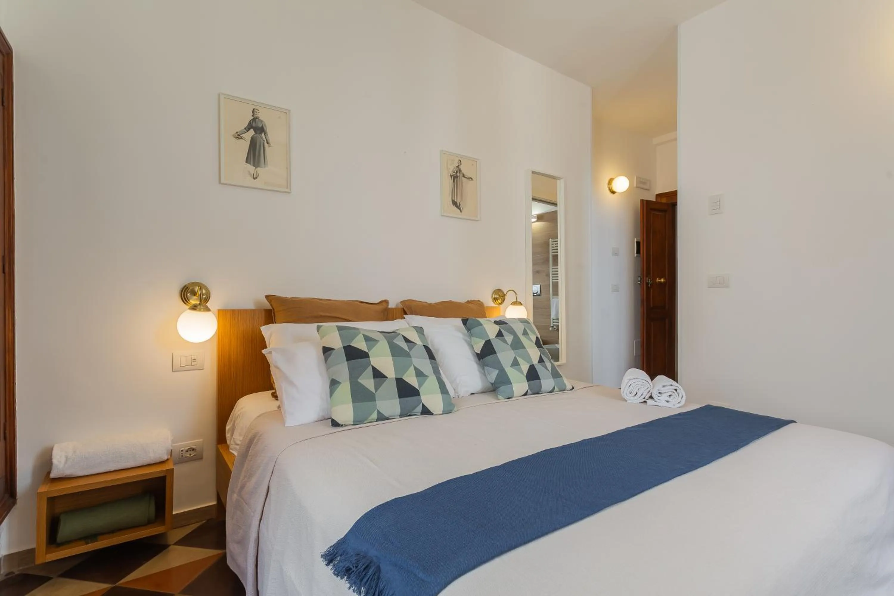 Bedroom, Bed in Santaló B&B