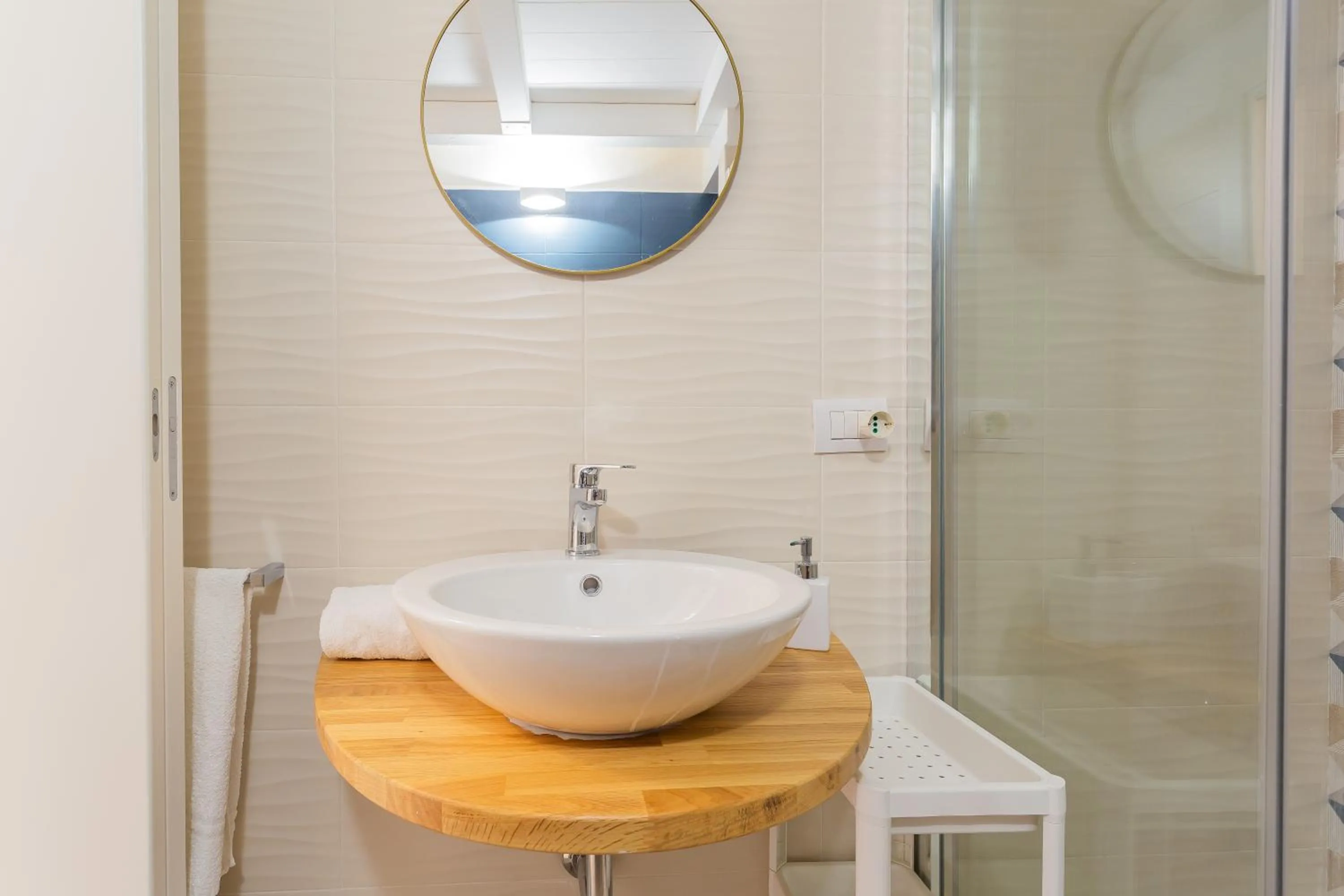 Bathroom in Santaló B&B