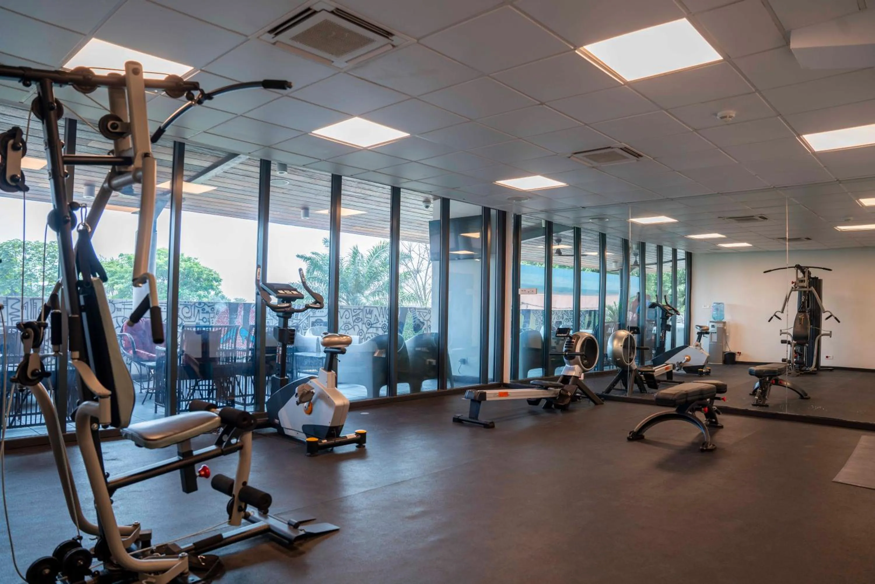 Fitness centre/facilities in ONOMO Hotel Douala