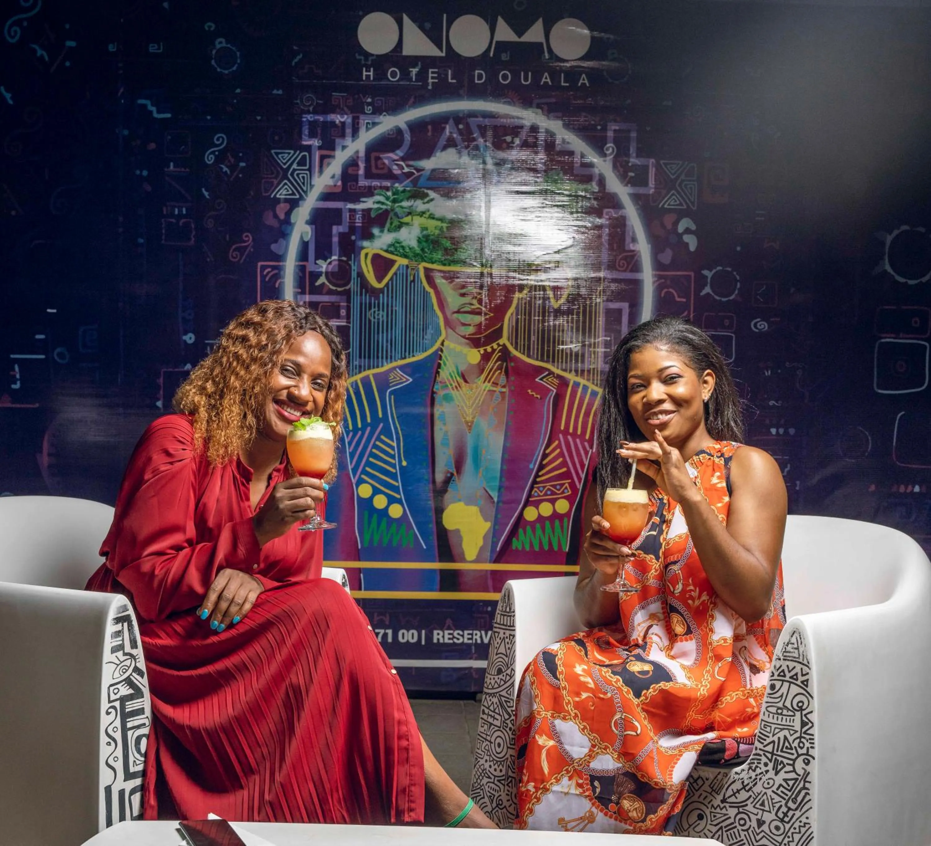 Patio in ONOMO Hotel Douala