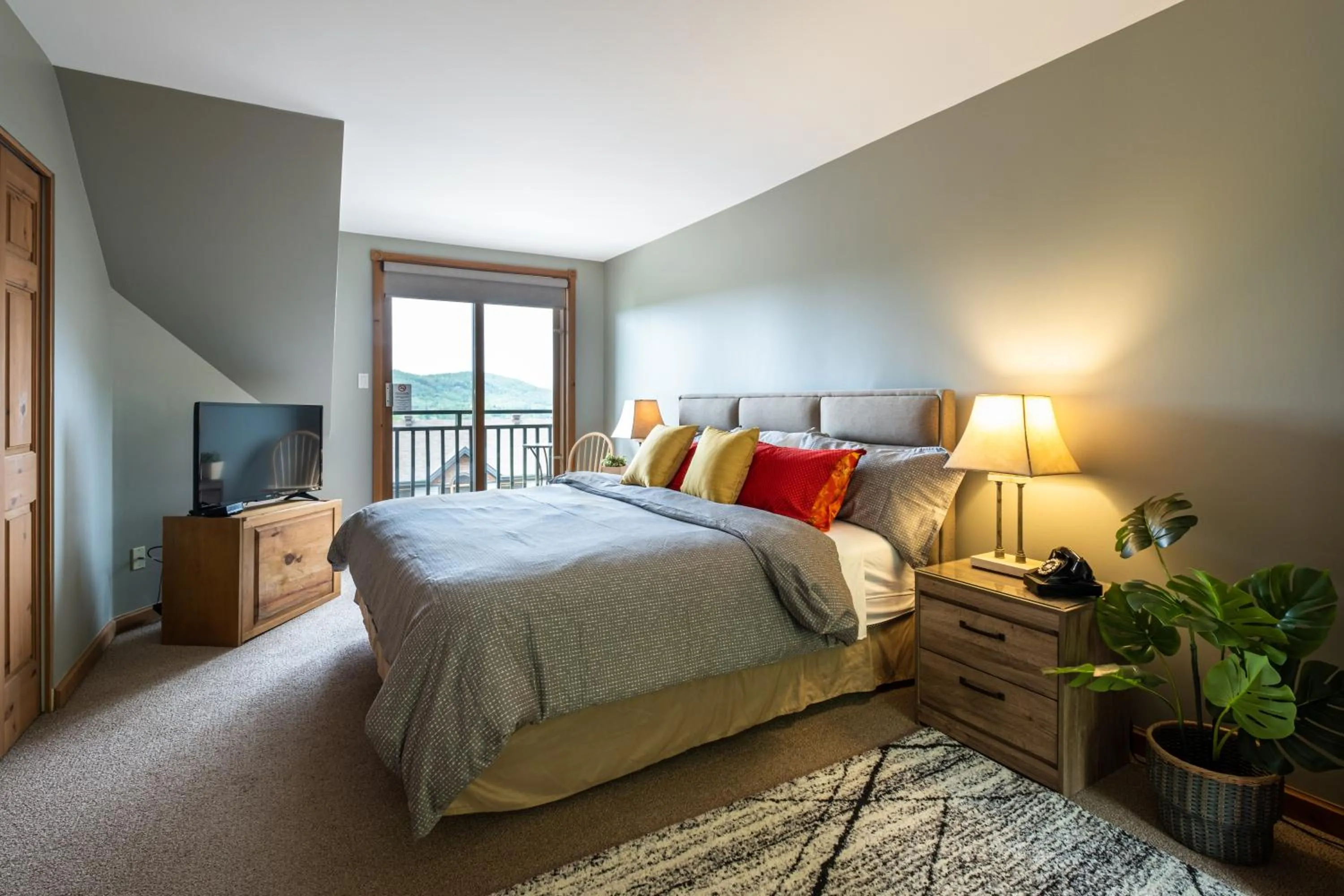 Bedroom, Bed in Clairière by Rendez-Vous Mont-Tremblant