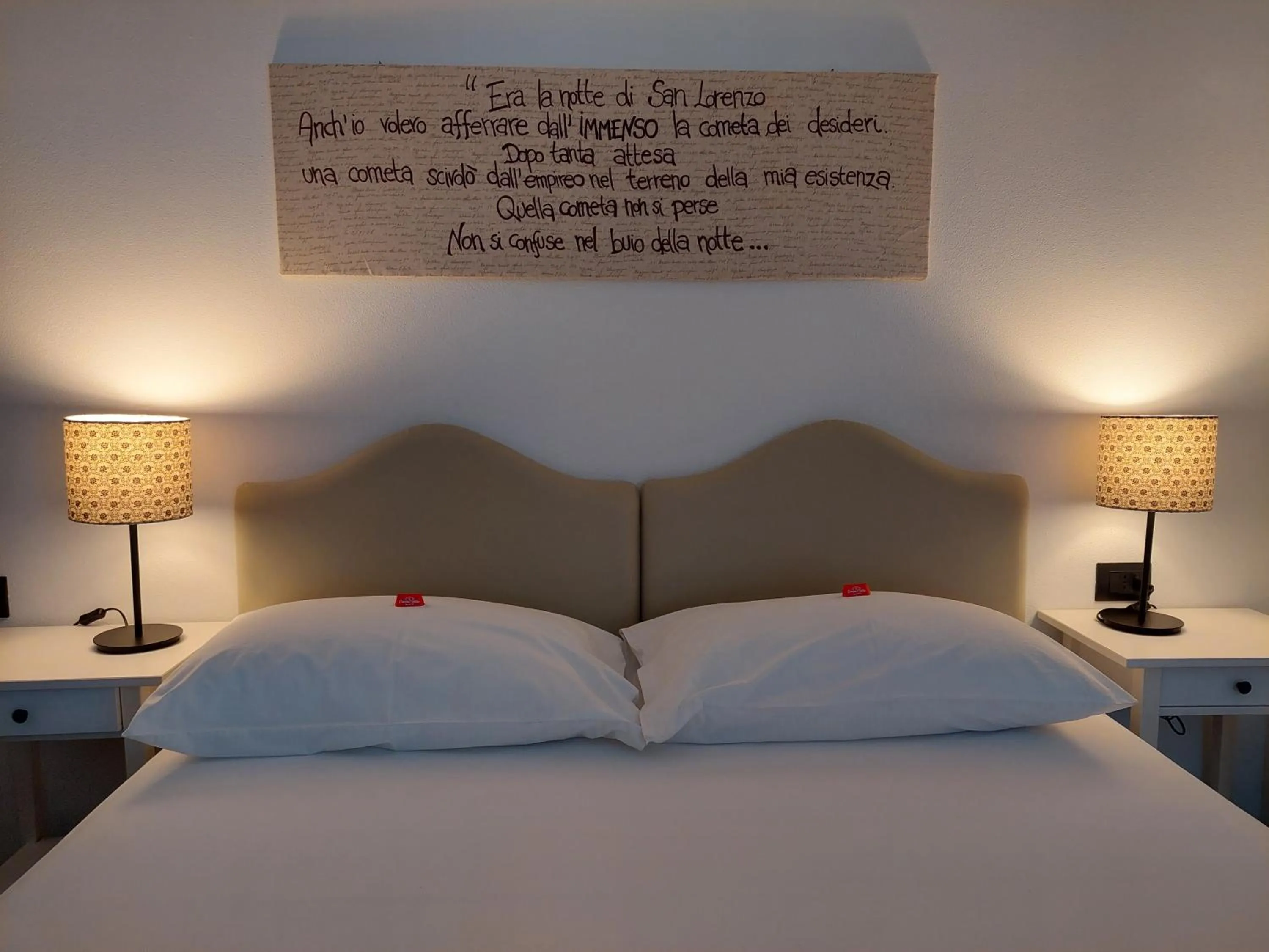 Bed in Cascina Cortese