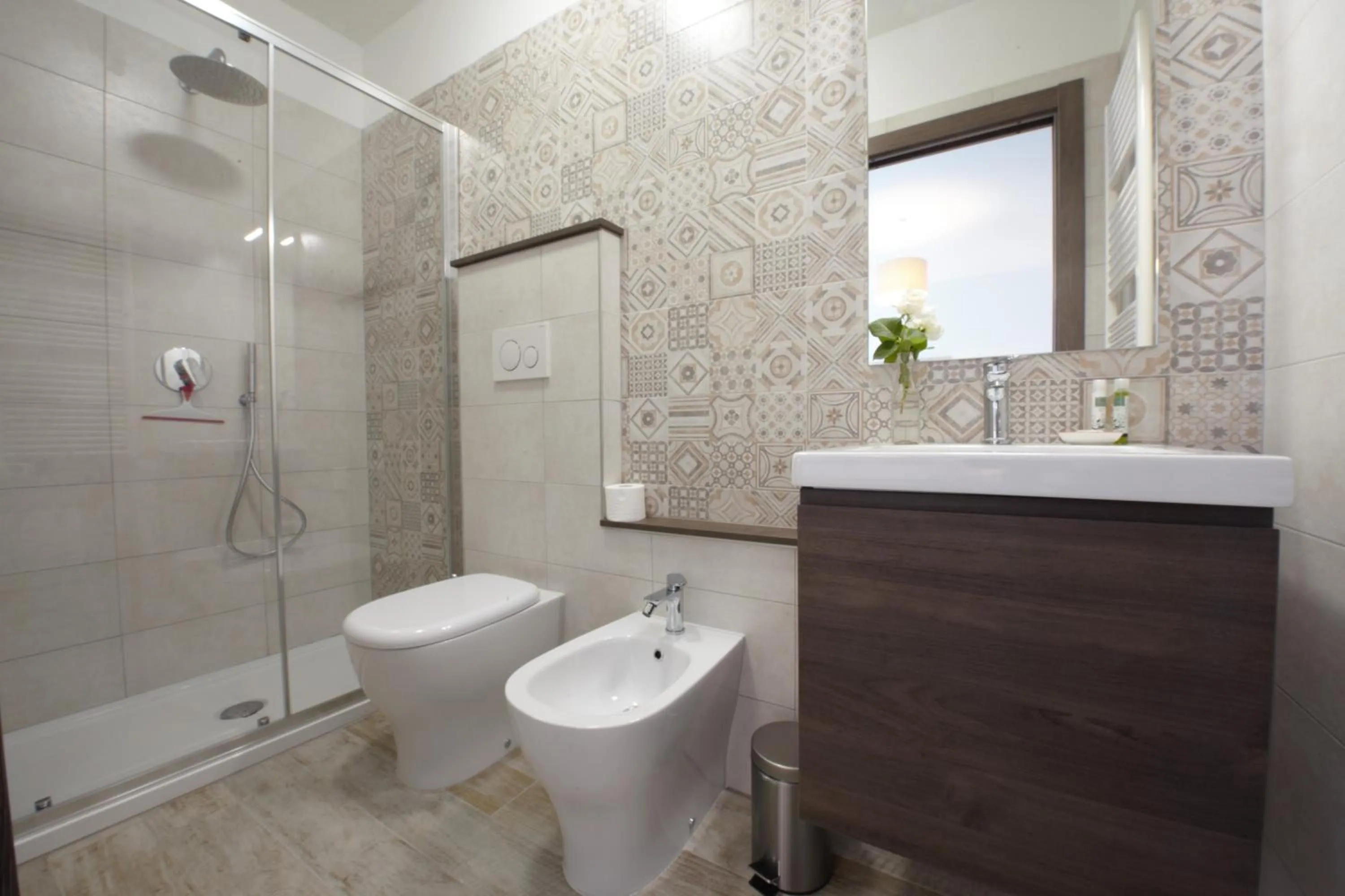 Shower in Cascina Cortese