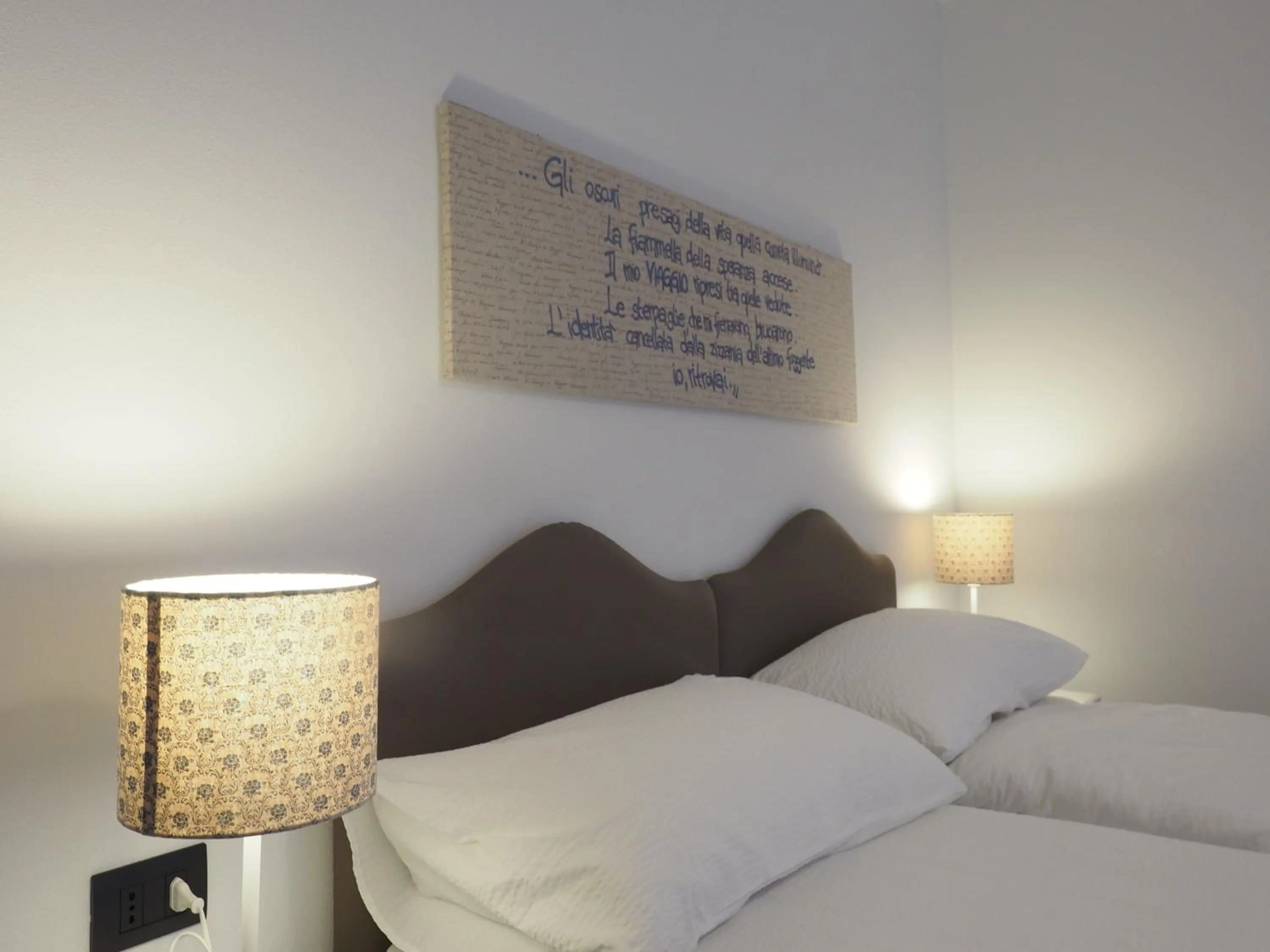 Bed in Cascina Cortese