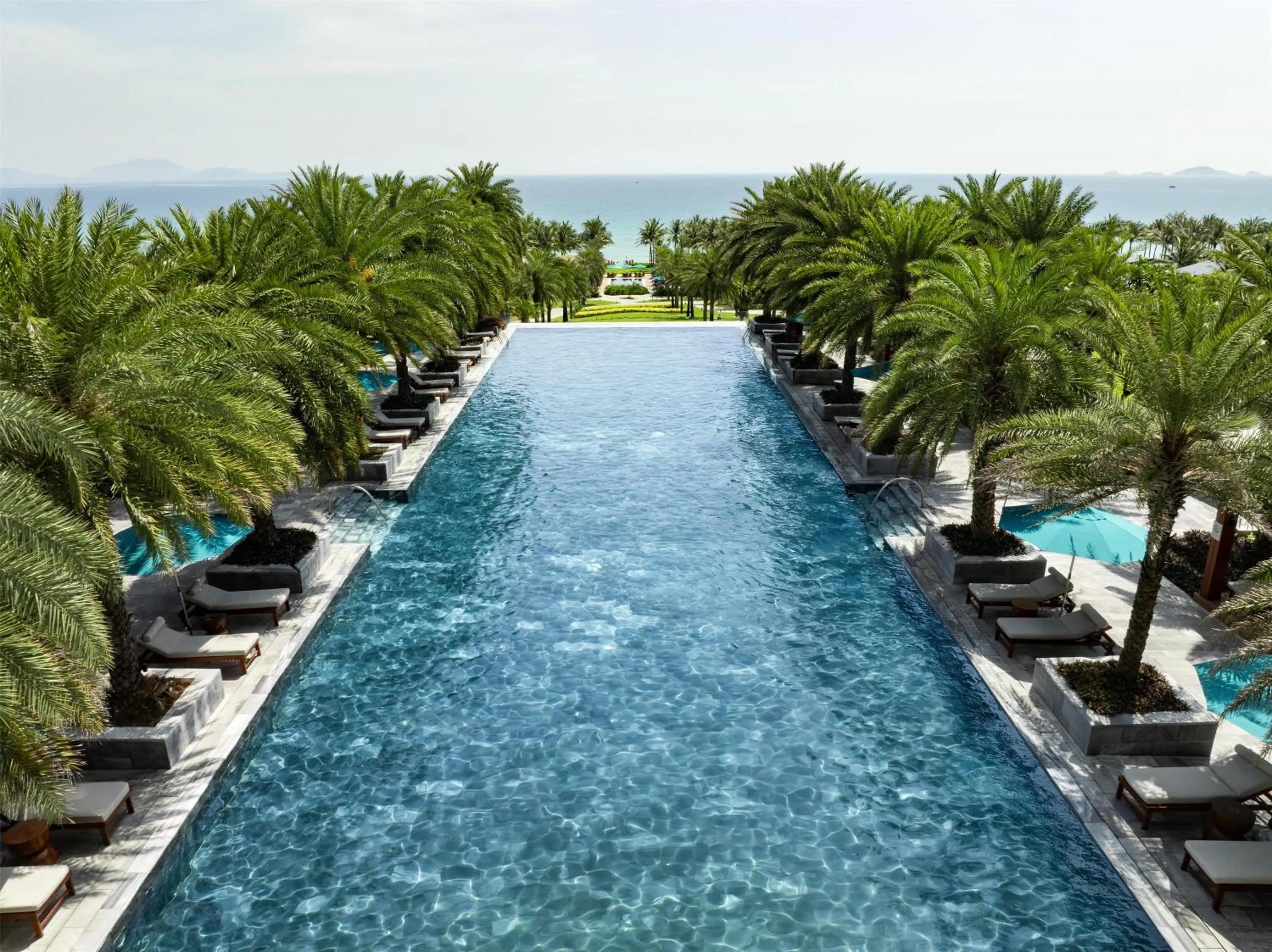 Pool view in Radisson Blu Resort Cam Ranh