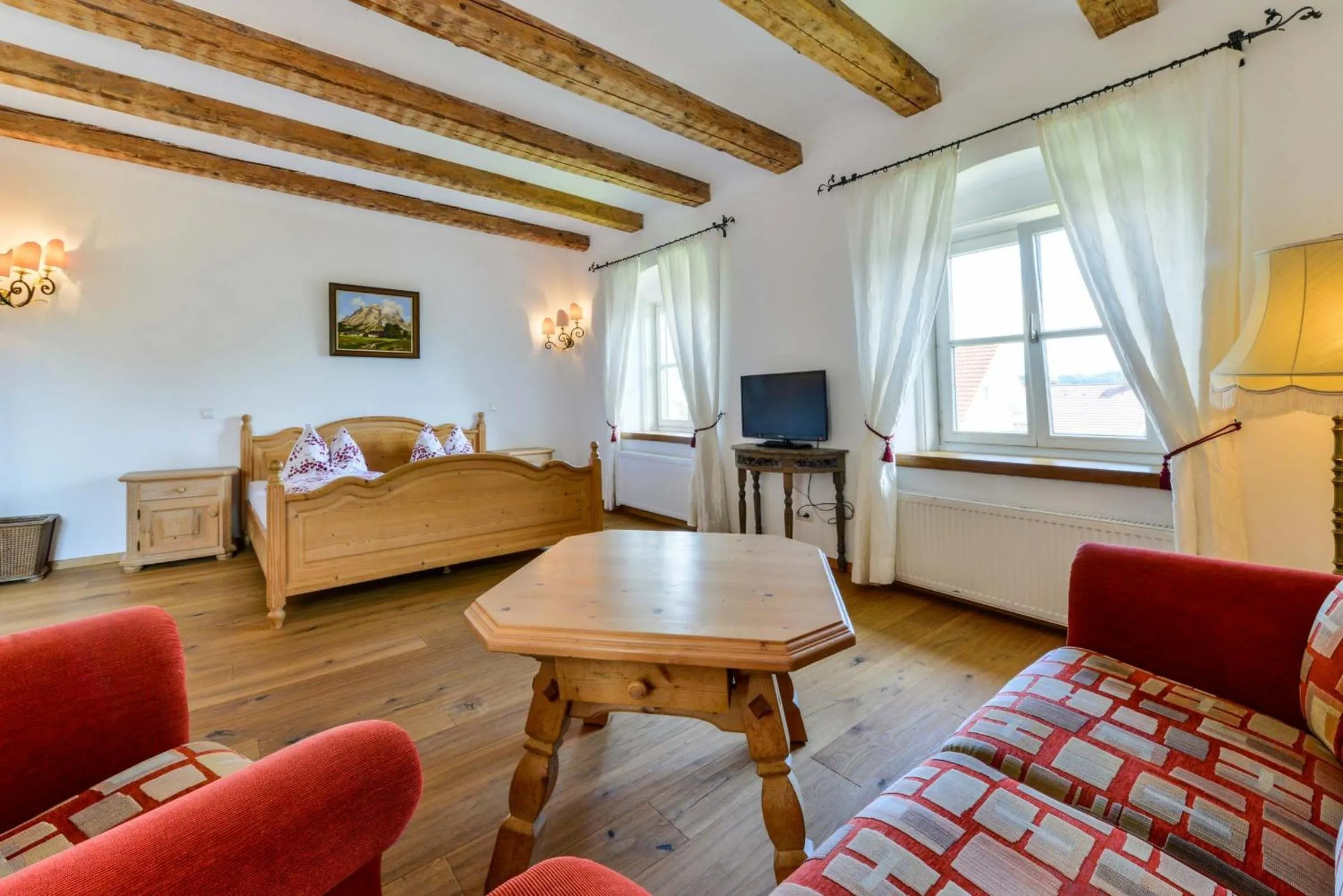 TV and multimedia, Bed in Gasthof zur Post