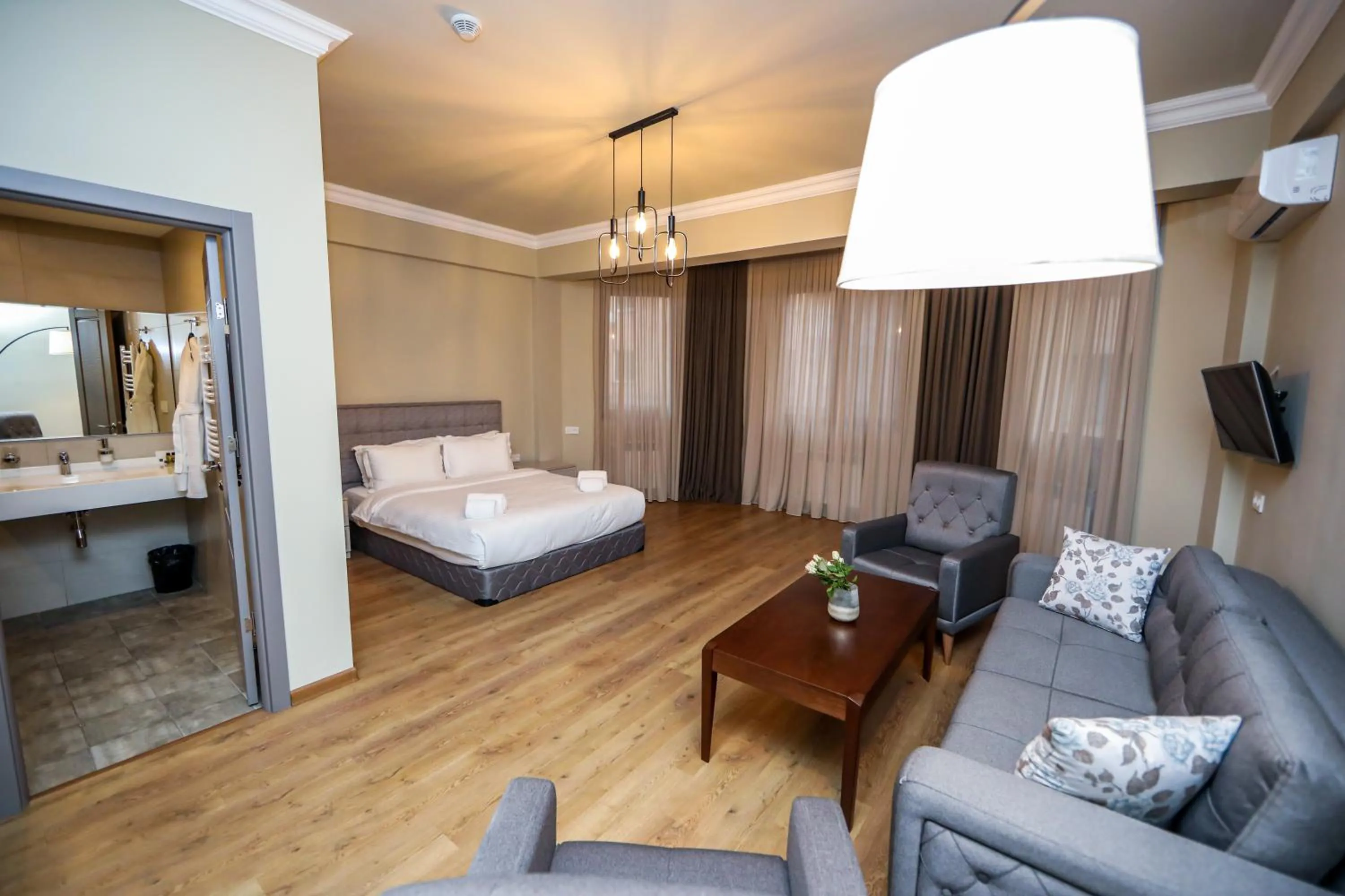 Photo of the whole room, Bed in A Hotel Yerevan