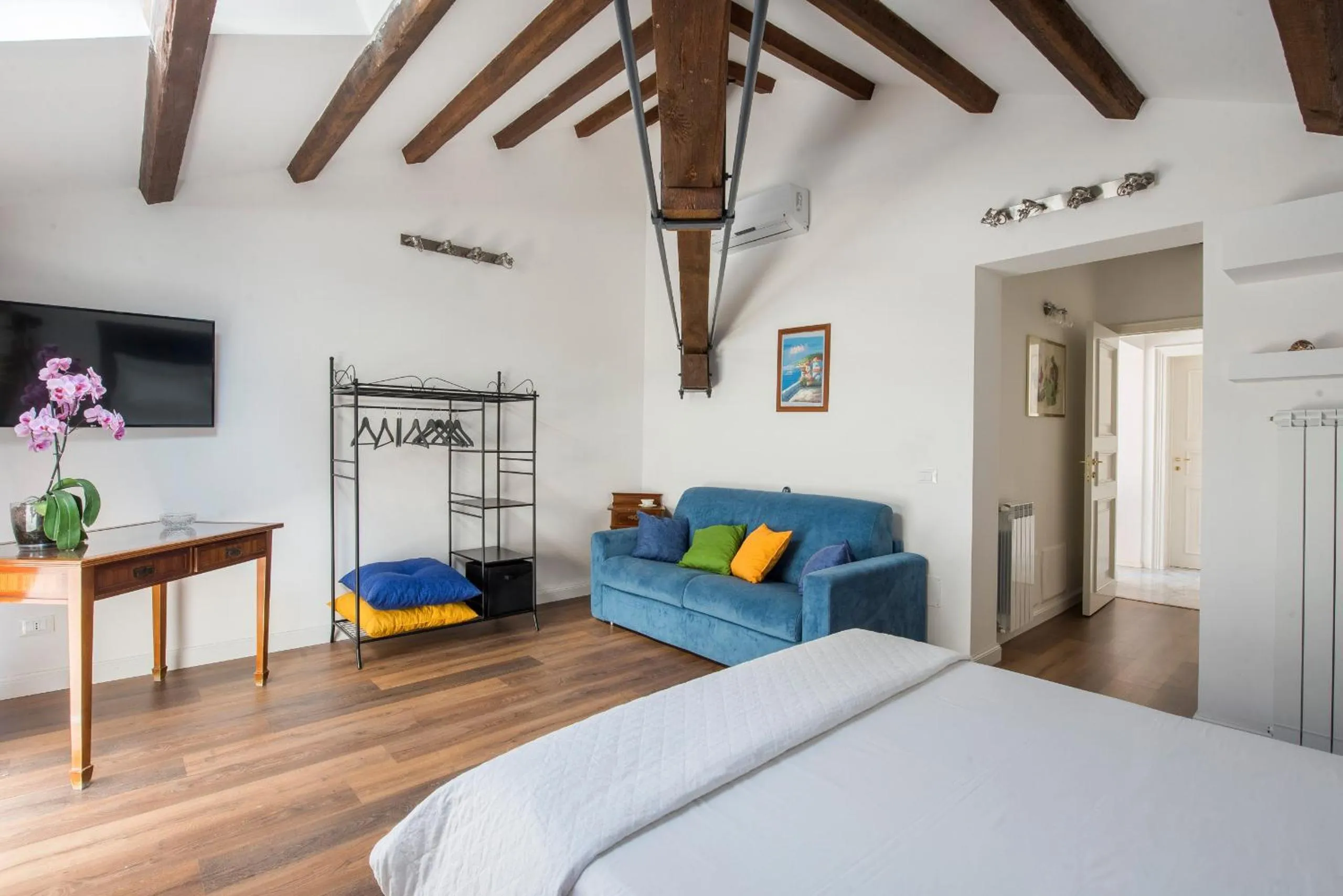 Bedroom, Bed in B&B Villa Liberty sul mare