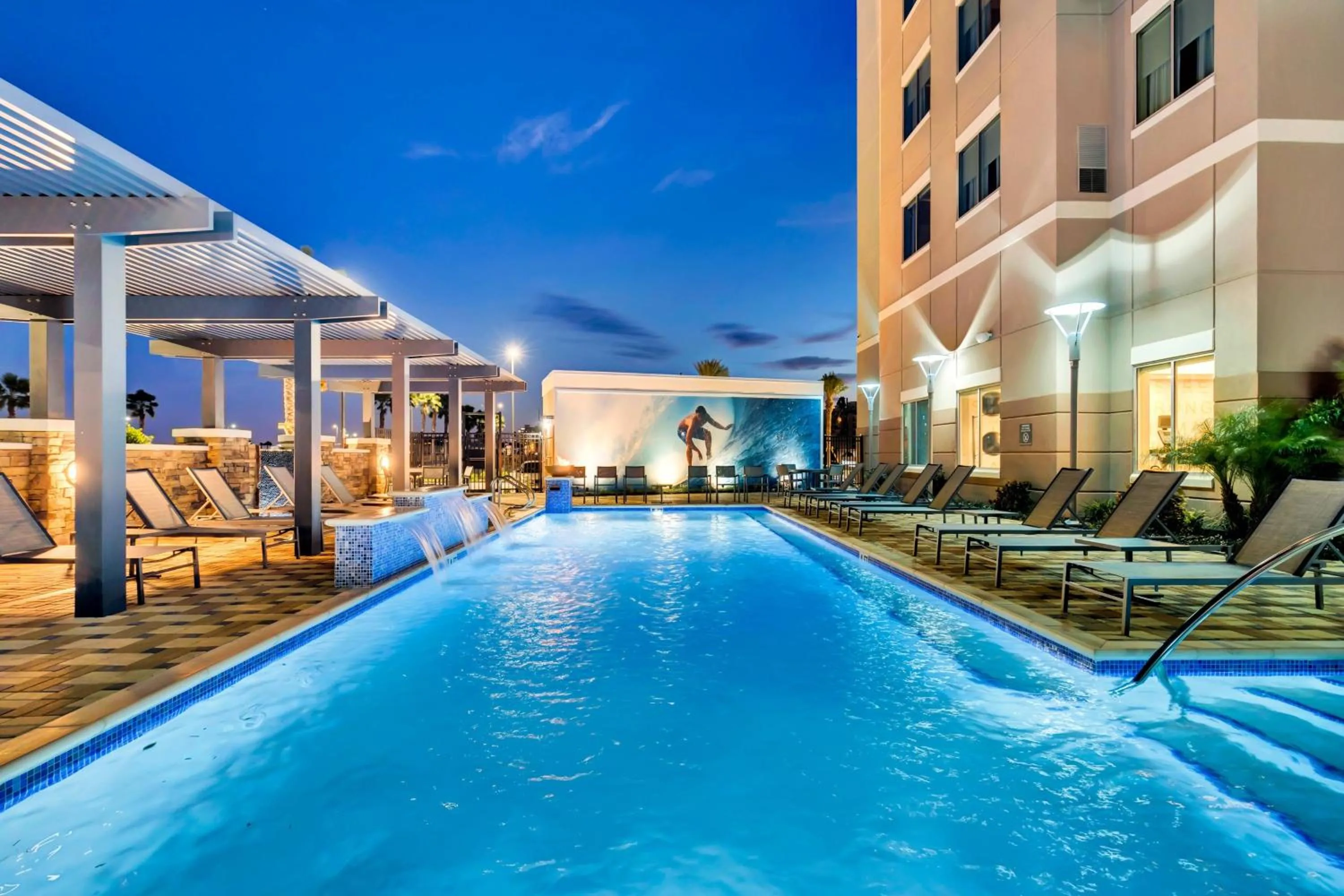 Swimming pool in Residence Inn by Marriott Corpus Christi Downtown