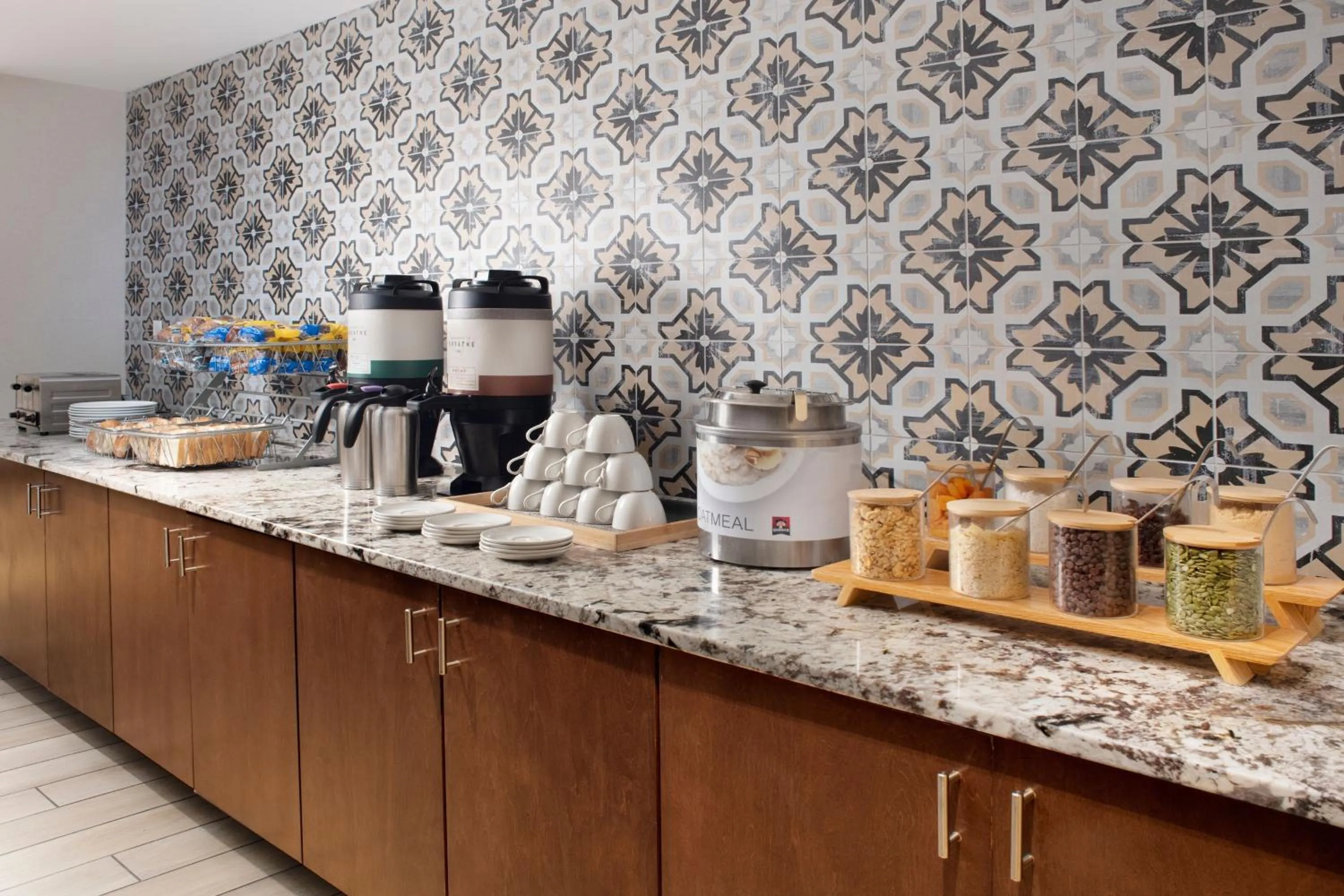 Breakfast in SpringHill Suites by Marriott Fort Worth Historic Stockyards