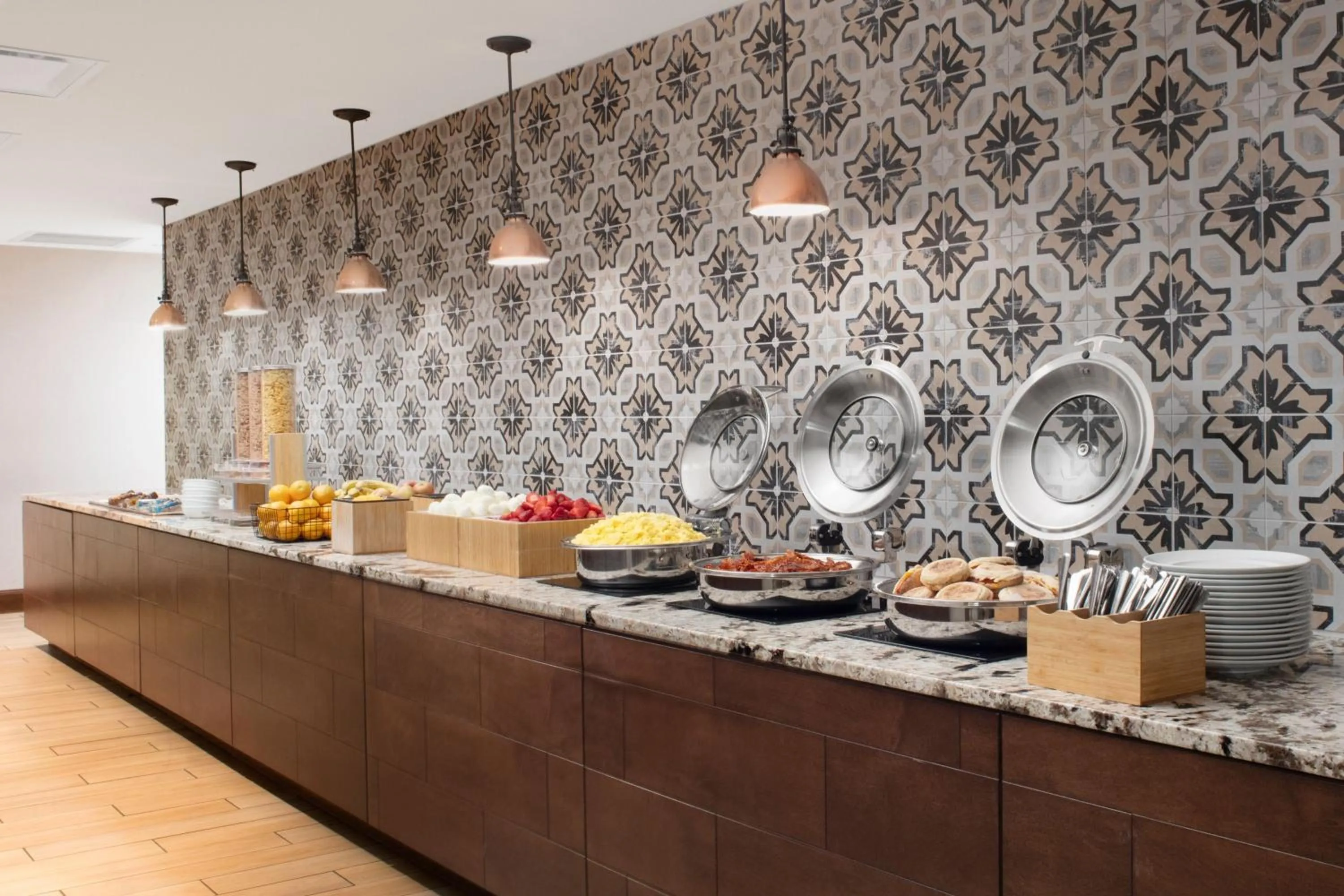 Breakfast in SpringHill Suites by Marriott Fort Worth Historic Stockyards