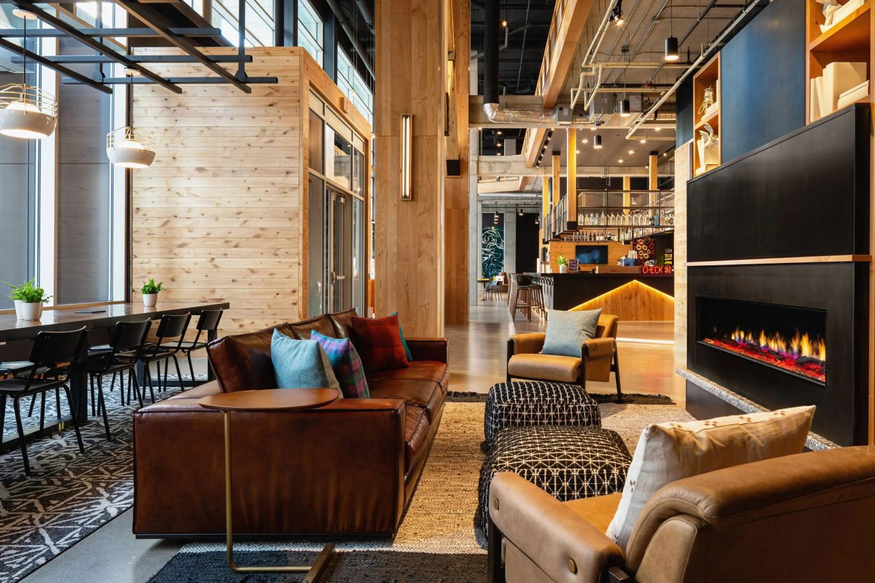 Lobby or reception in Moxy Minneapolis Downtown