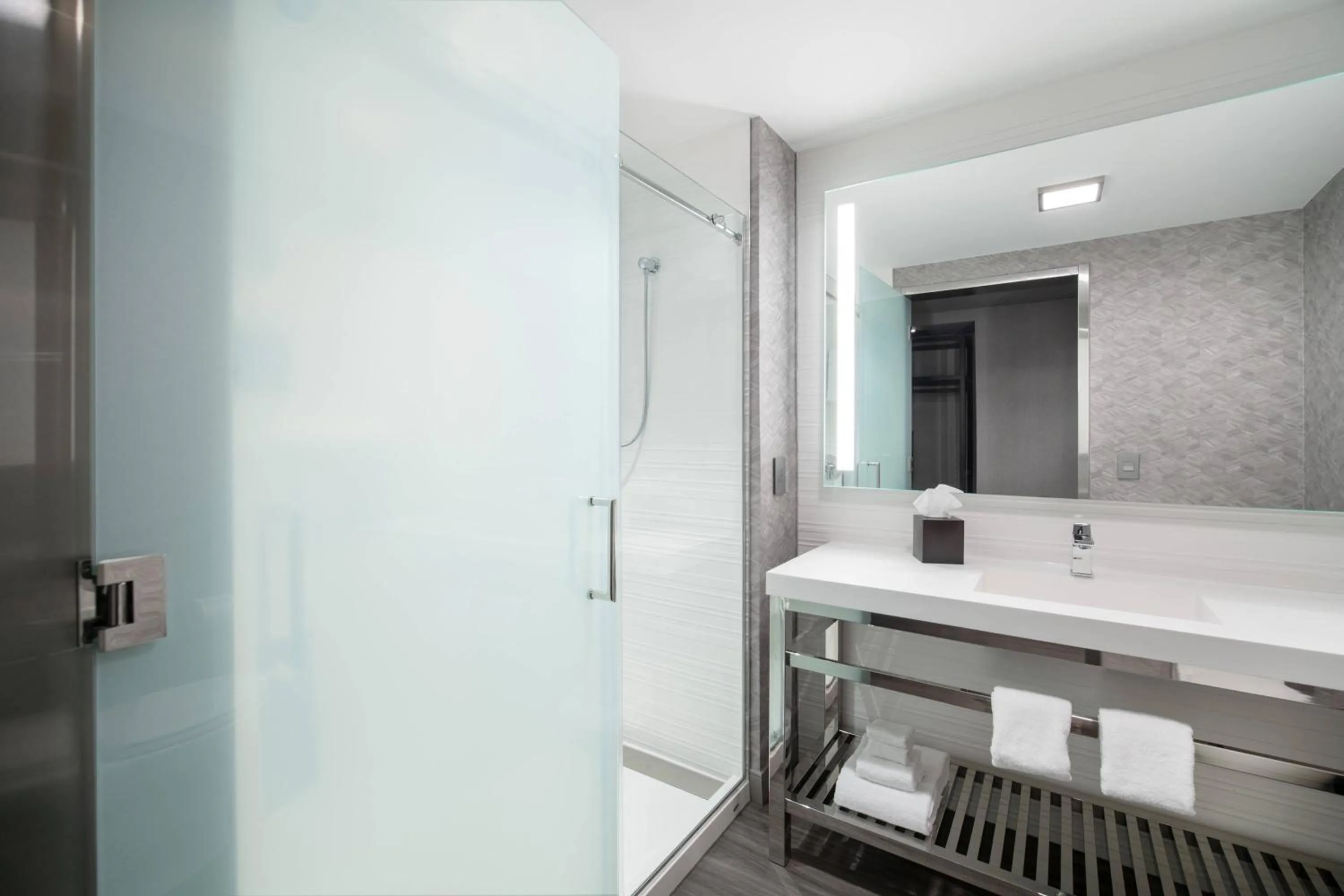 Bathroom in AC Hotel by Marriott Portsmouth Downtown/Waterfront