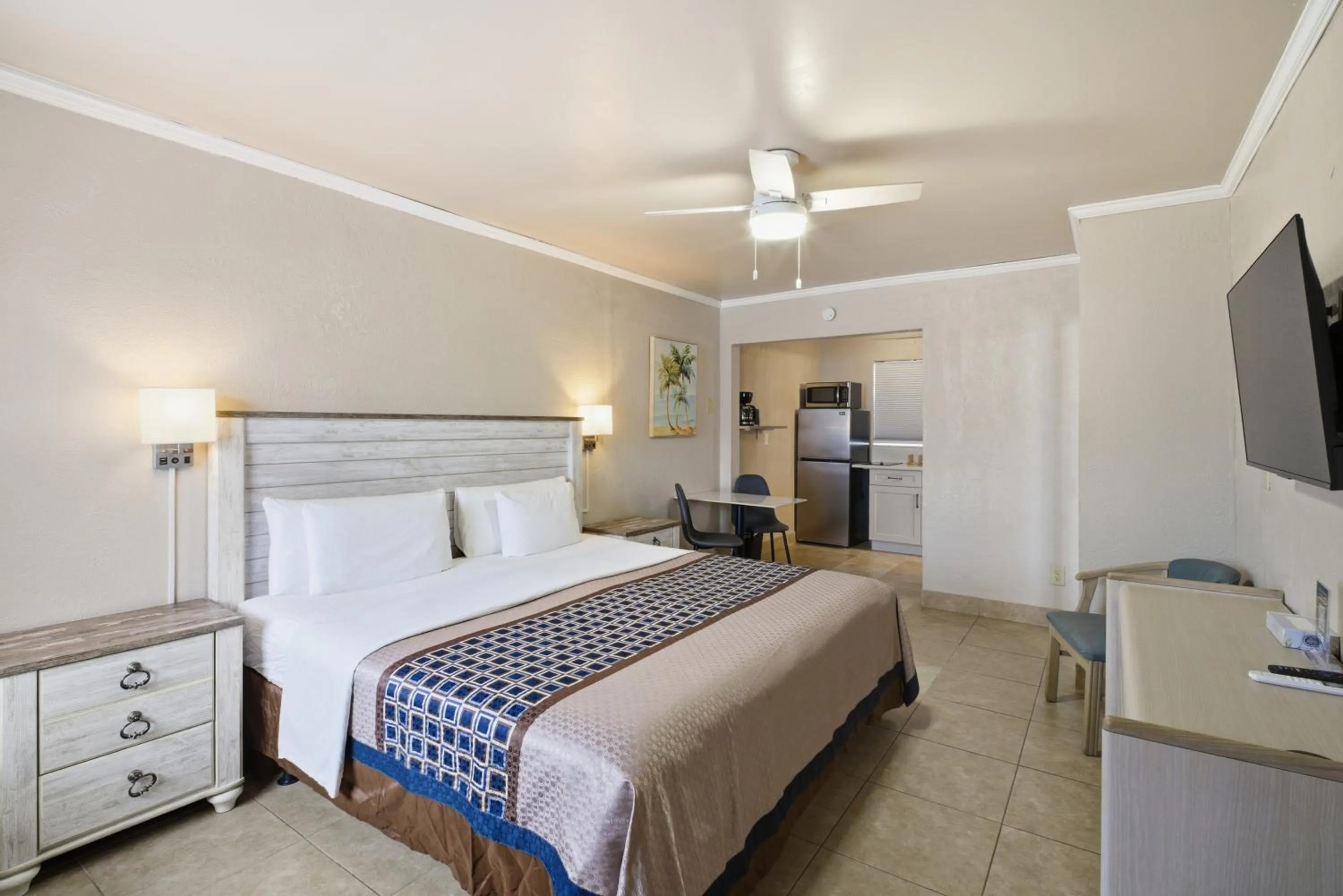 Bed in La Terrace Oceanfront