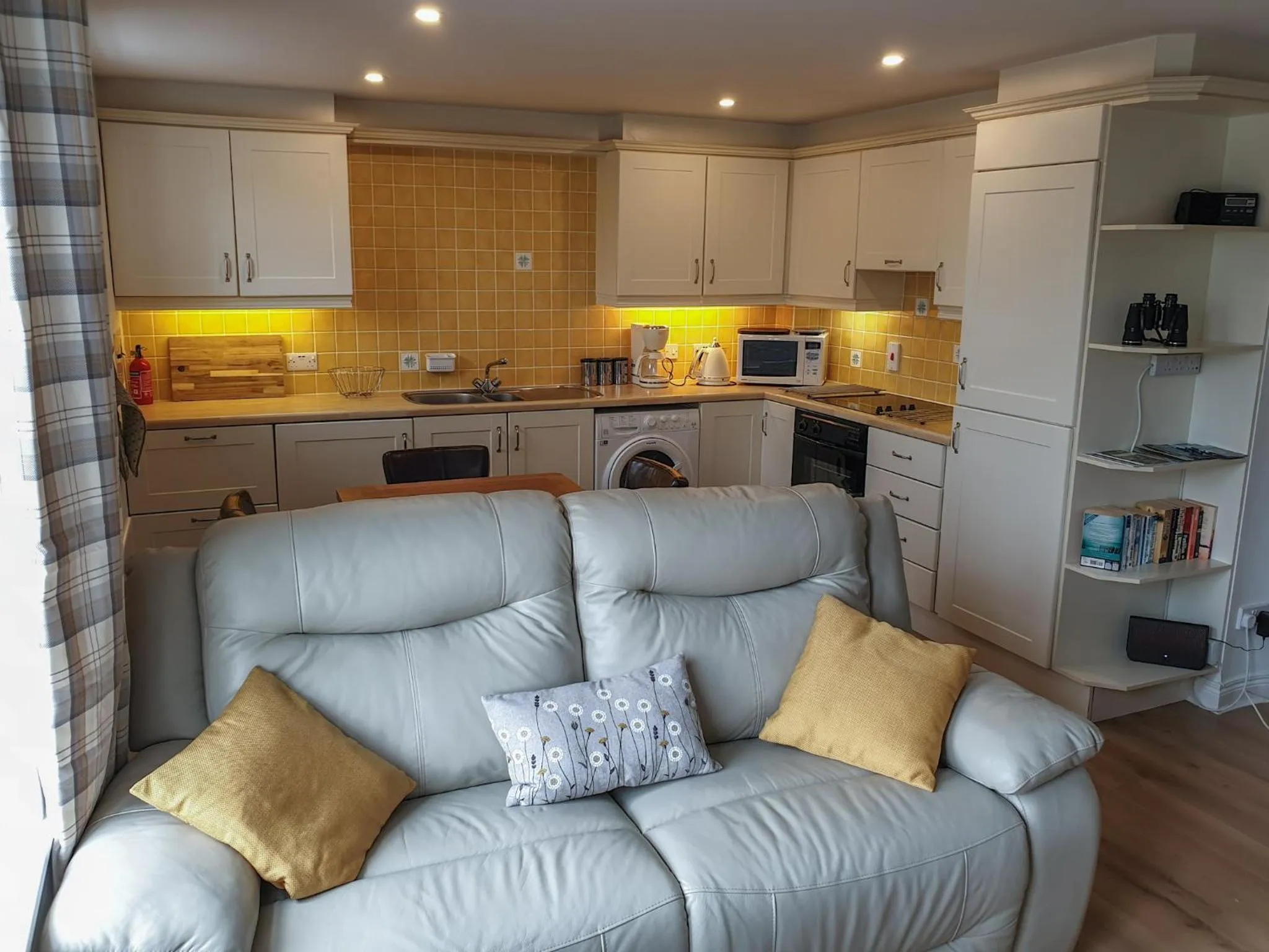 Living room in Coastal View