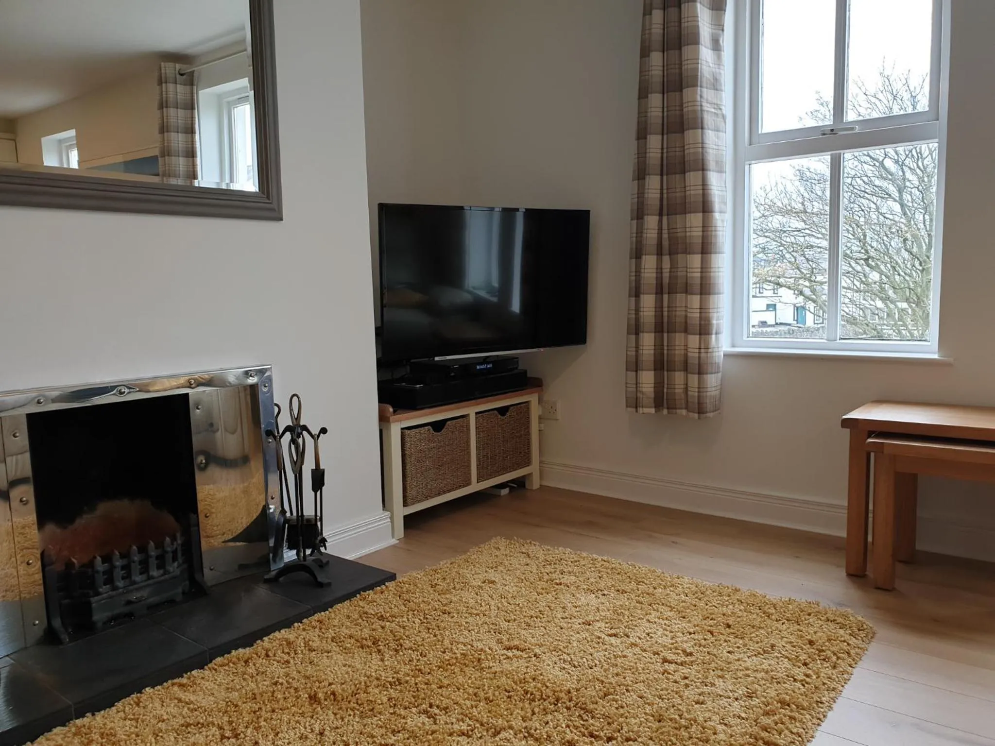 Living room in Coastal View